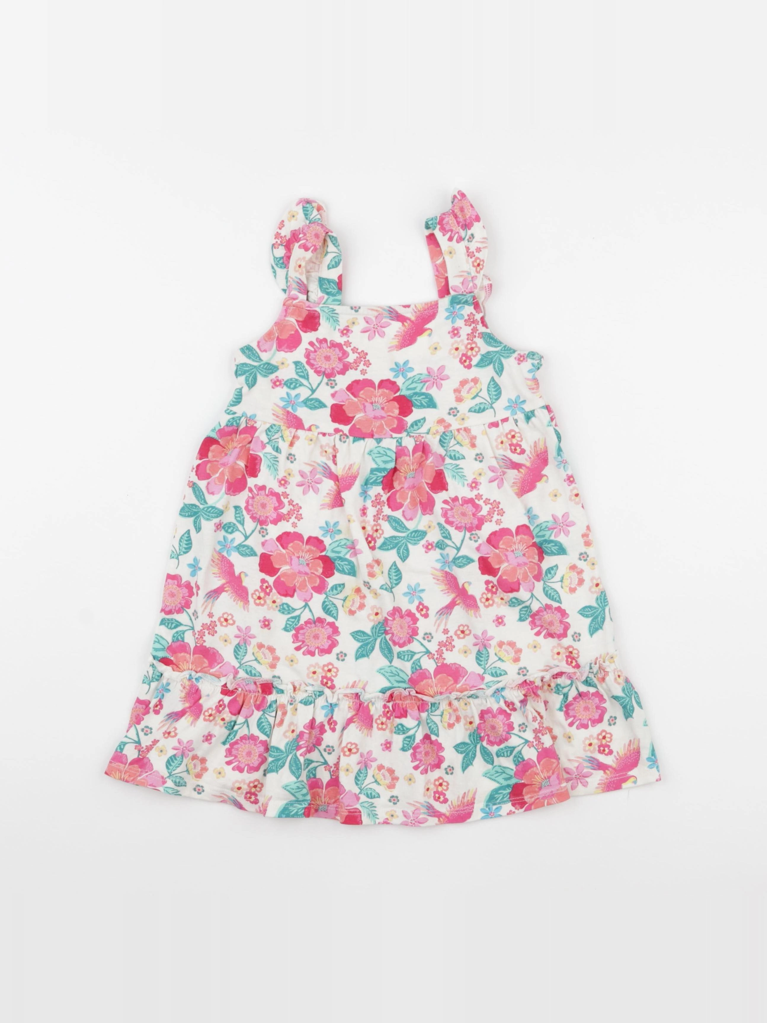 Vertbaudet - robe multicolore - 3 ans