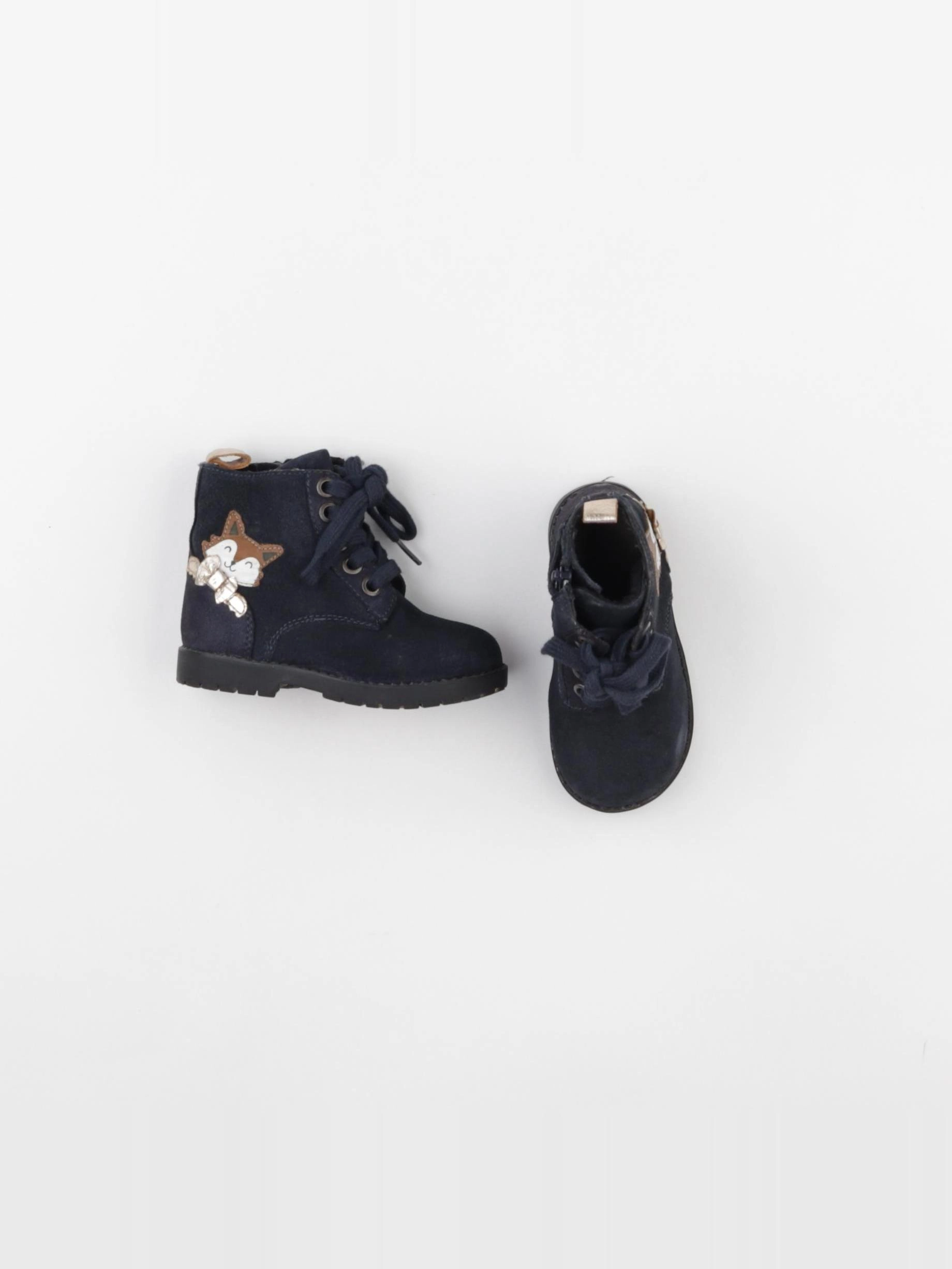 Vertbaudet - bottillons bleu - pointure 22