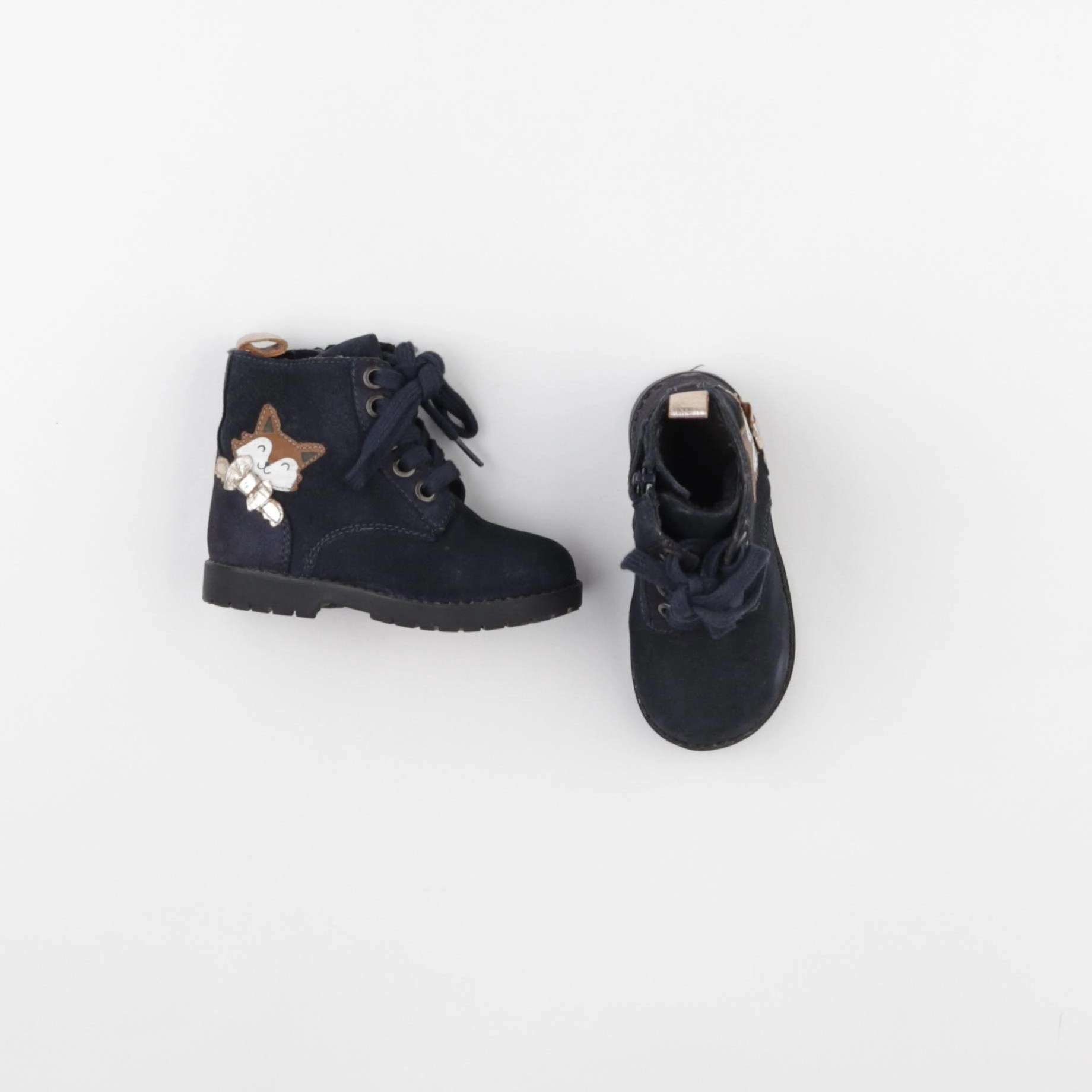 Vertbaudet - bottillons bleu - pointure 22