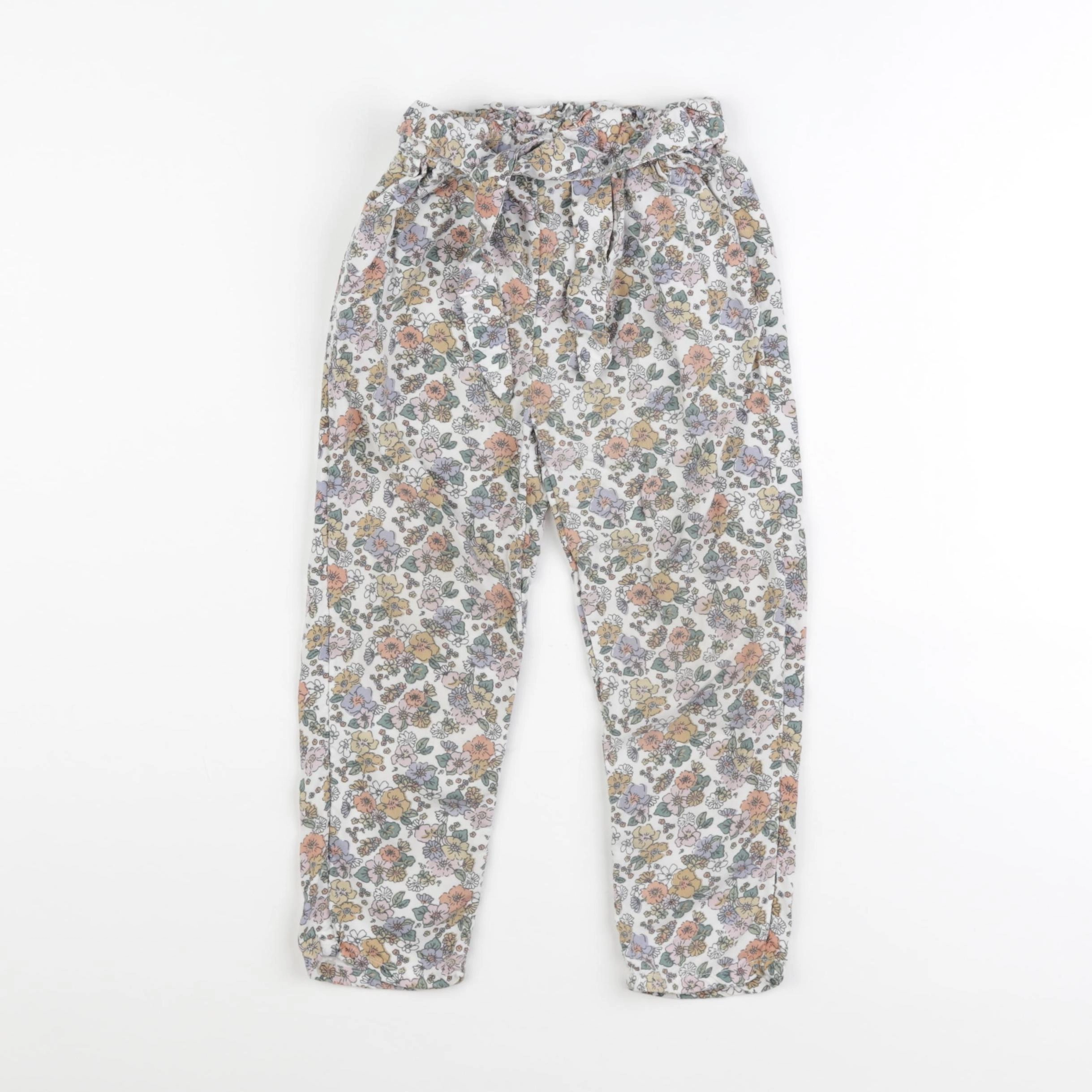 Vertbaudet - pantalon multicolore - 4 ans