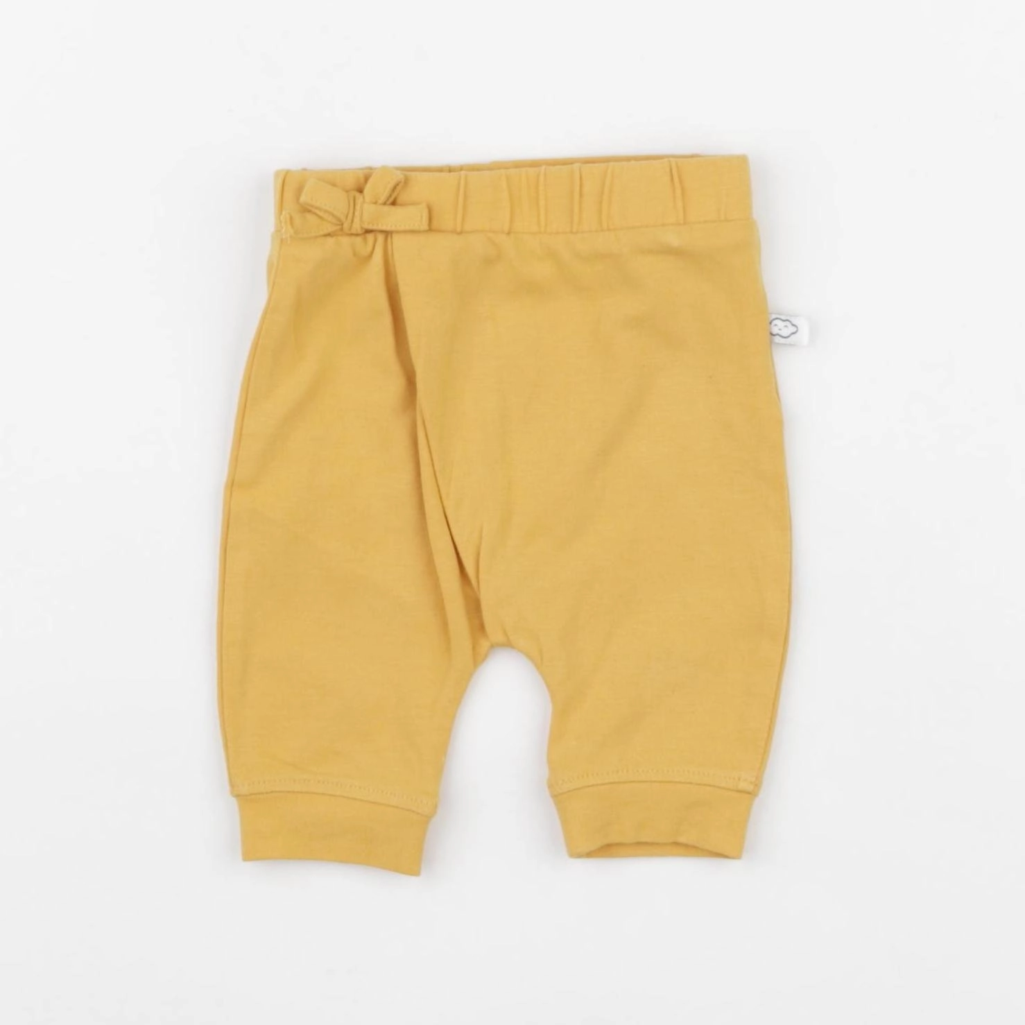 Vertbaudet - legging jaune - 0 mois