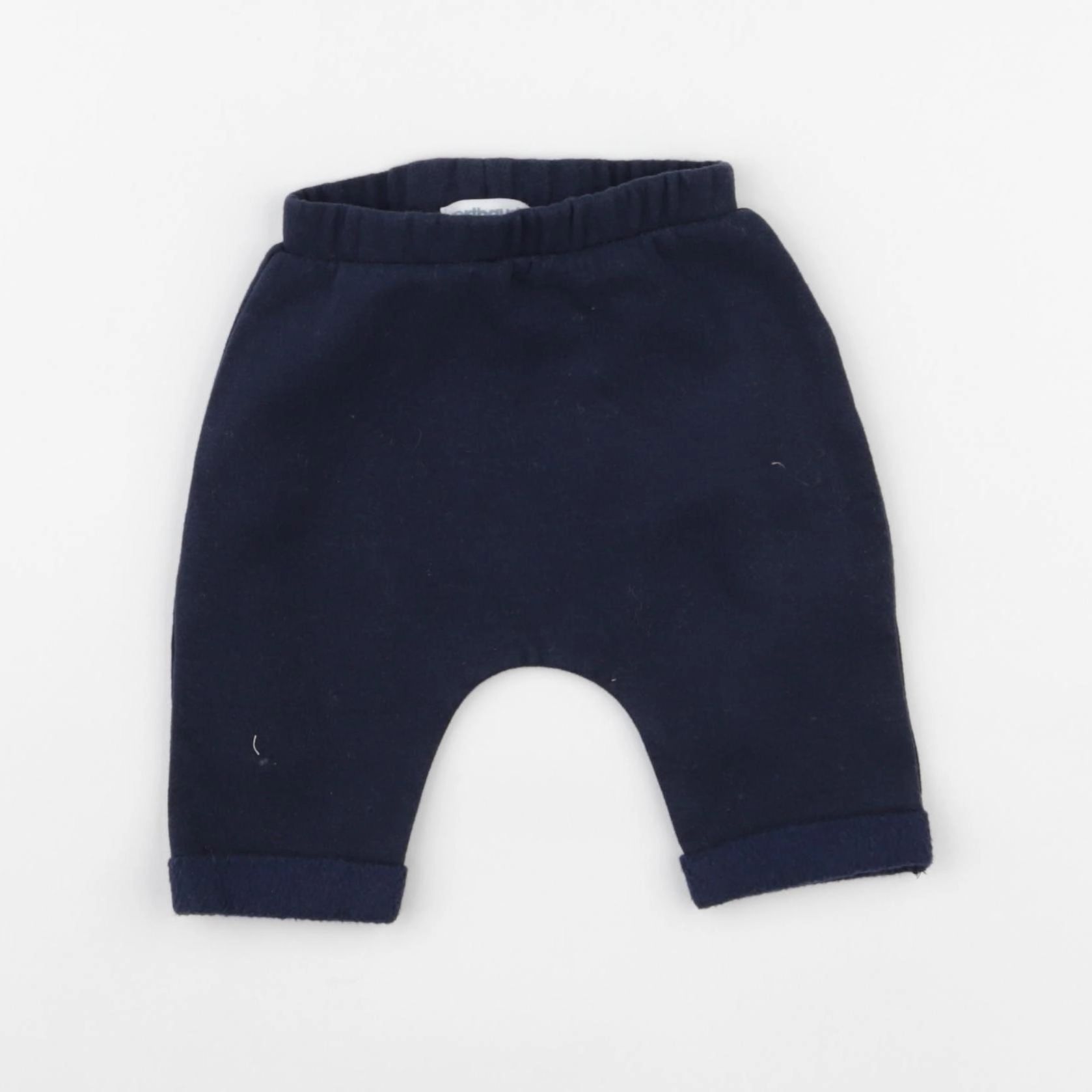 Vertbaudet - sarouel bleu - 1 mois