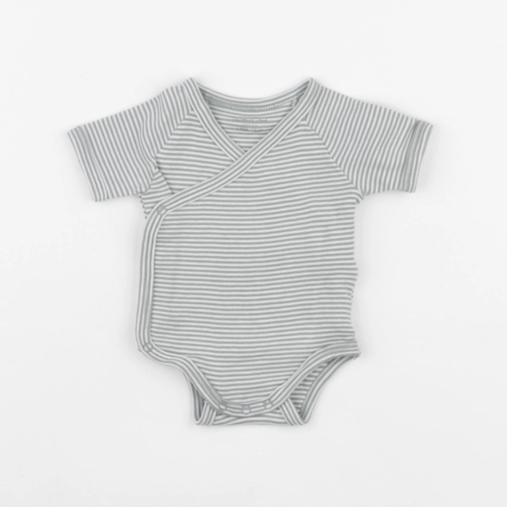 Vertbaudet - body blanc, vert - 1 mois