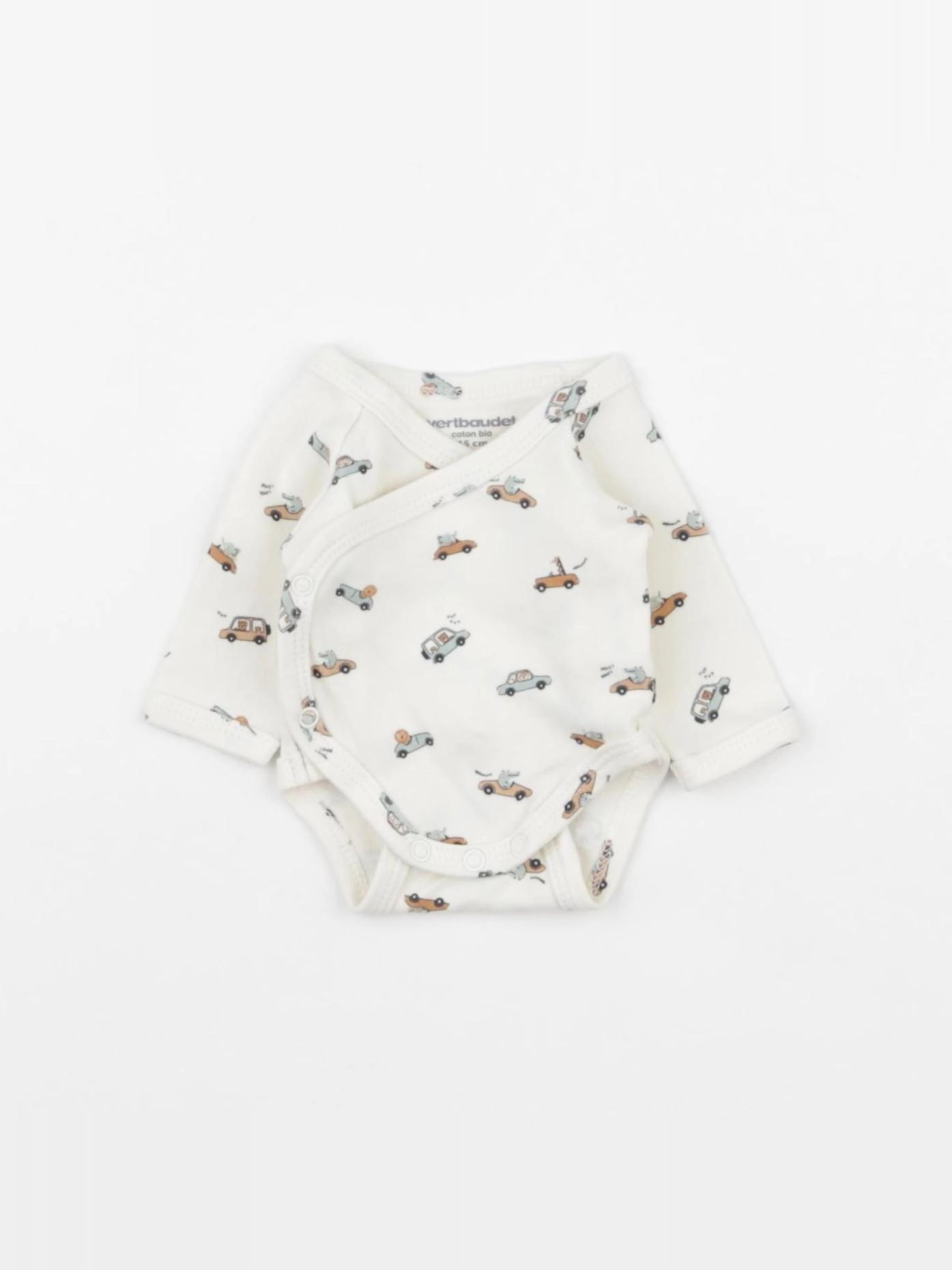 Vertbaudet - body beige - Prématuré
