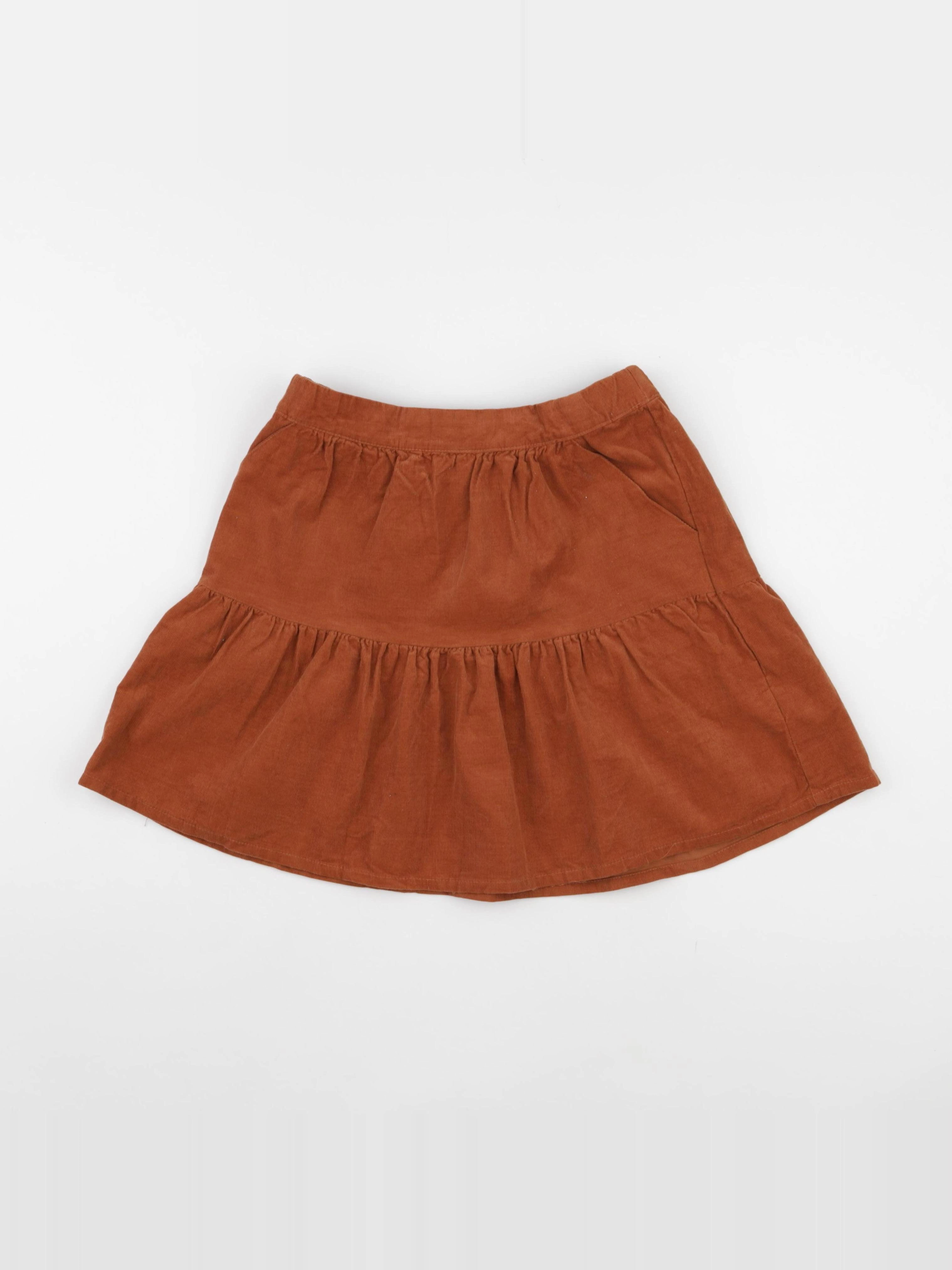 Vertbaudet - jupe marron - 12 ans