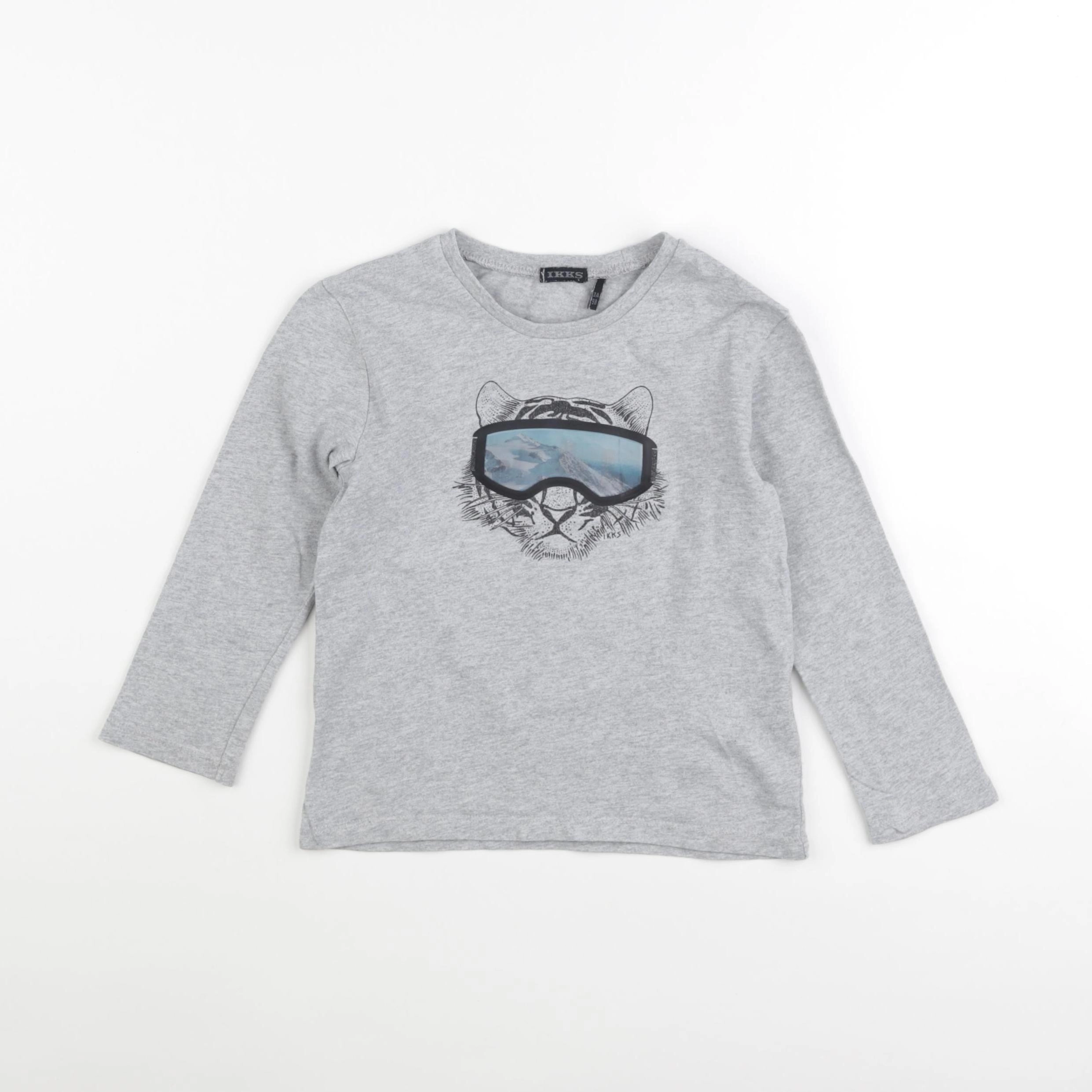 IKKS - tee-shirt gris - 3 ans