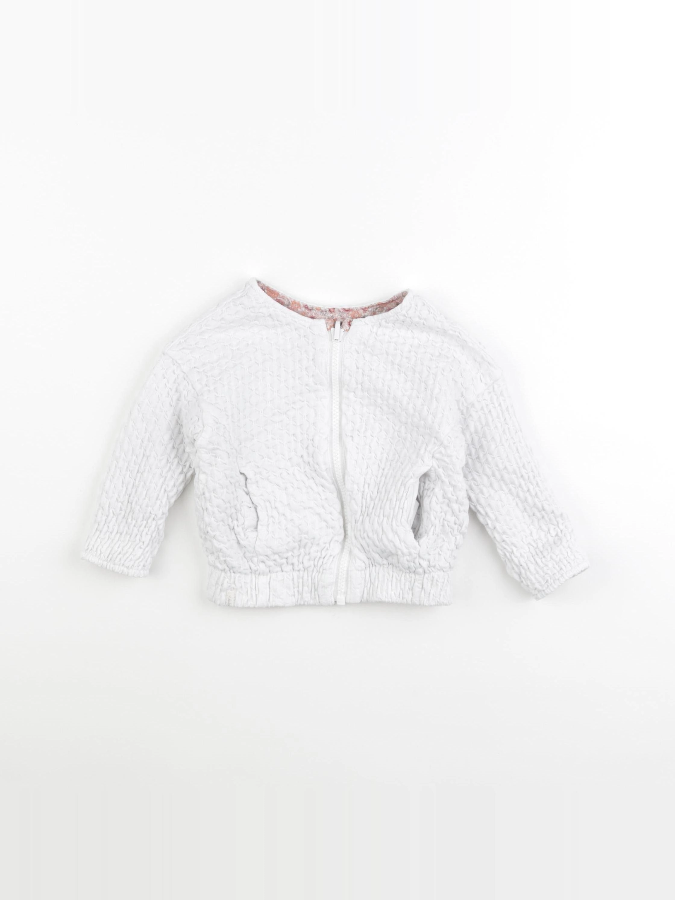 IKKS - veste réversible rose - 18 mois