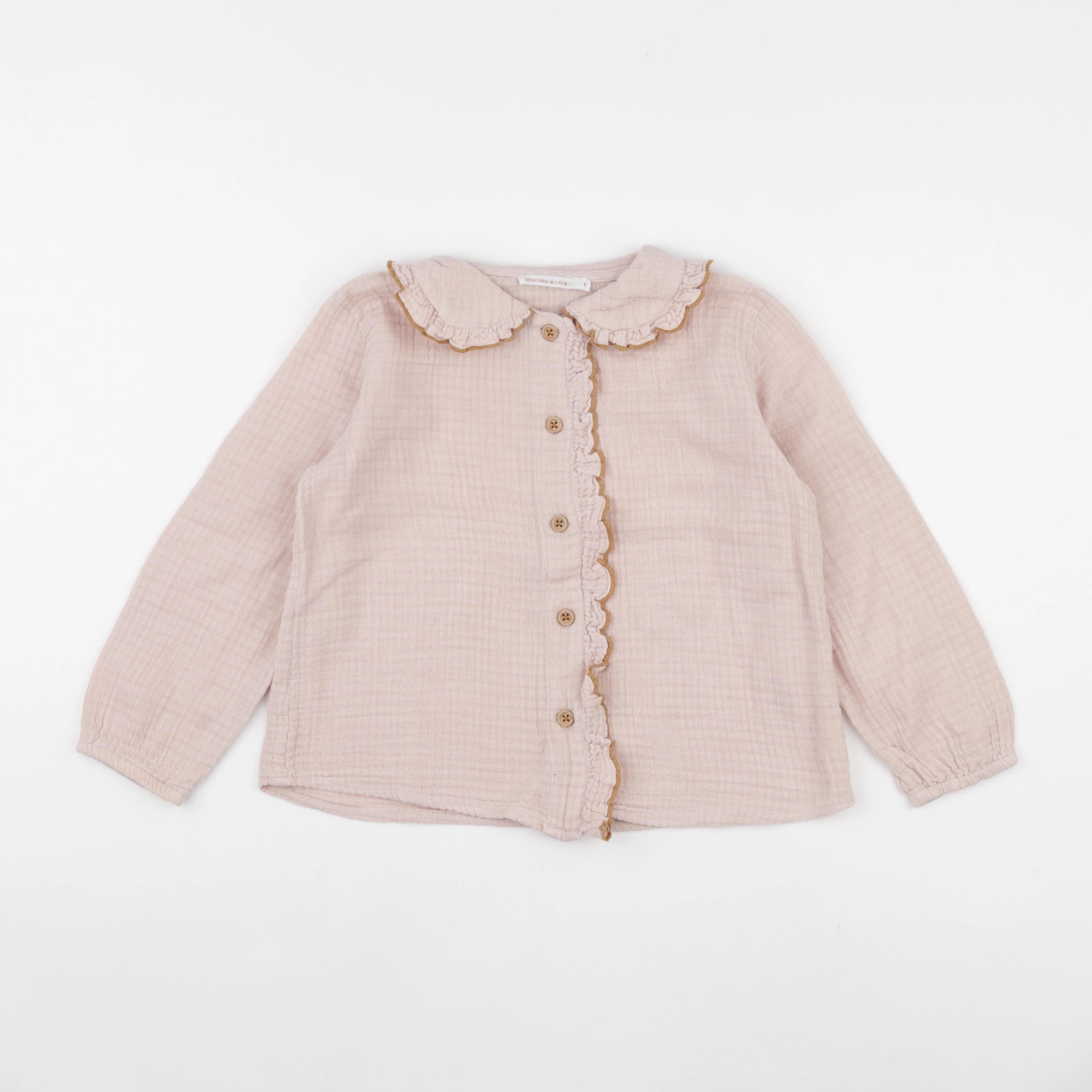 Monoprix - blouse rose - 6 ans