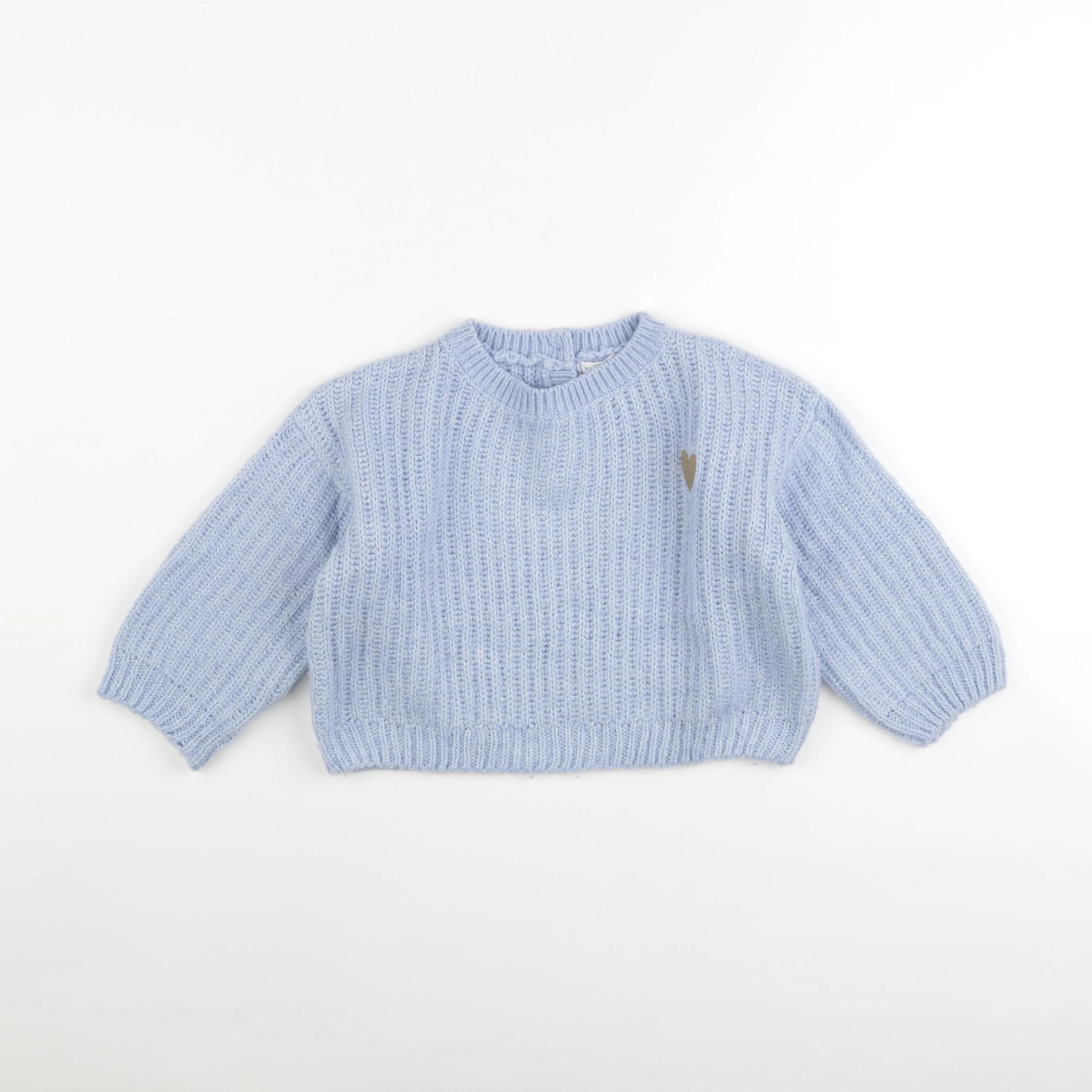 Vertbaudet - pull bleu - 24 mois