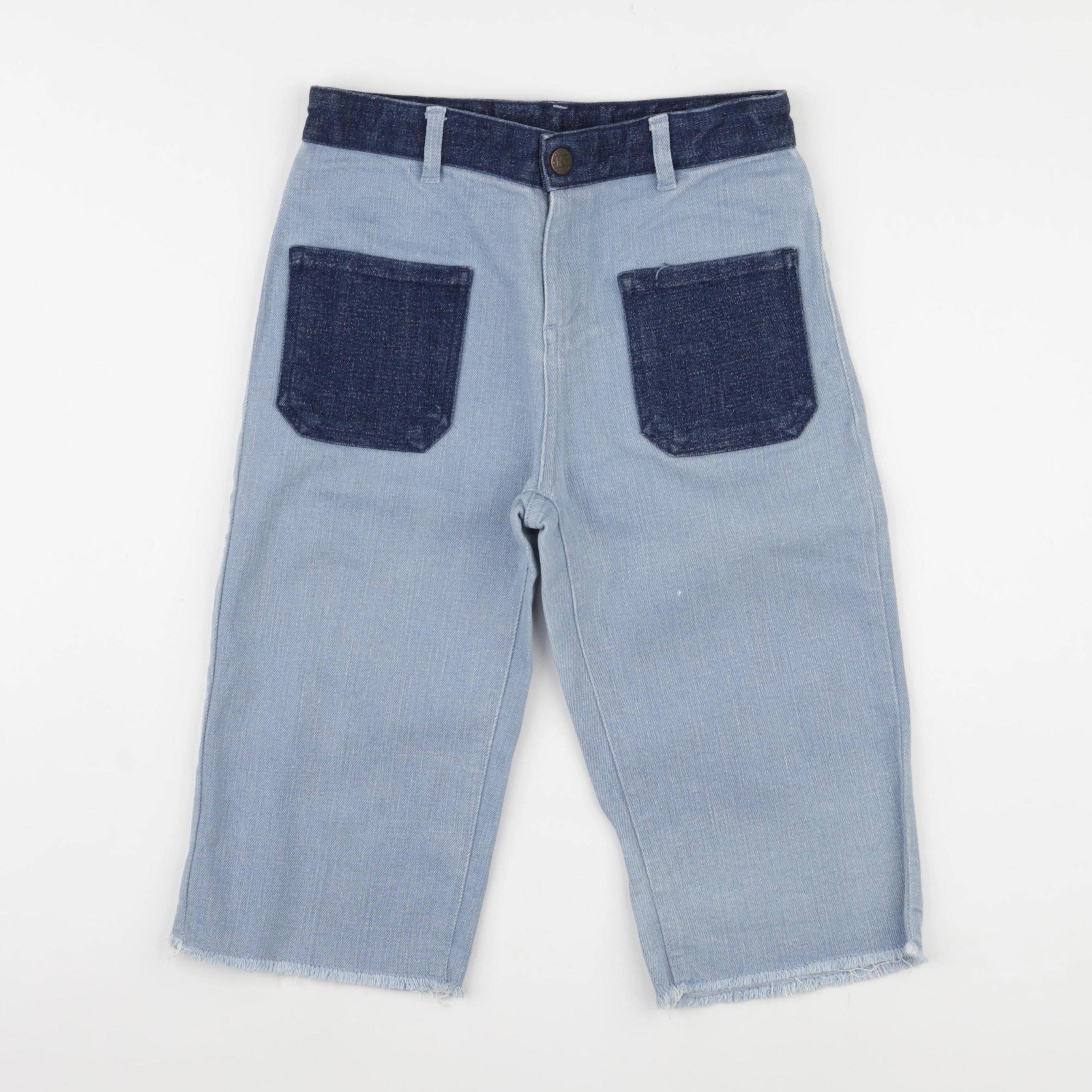 Bonton - short bleu - 12 ans