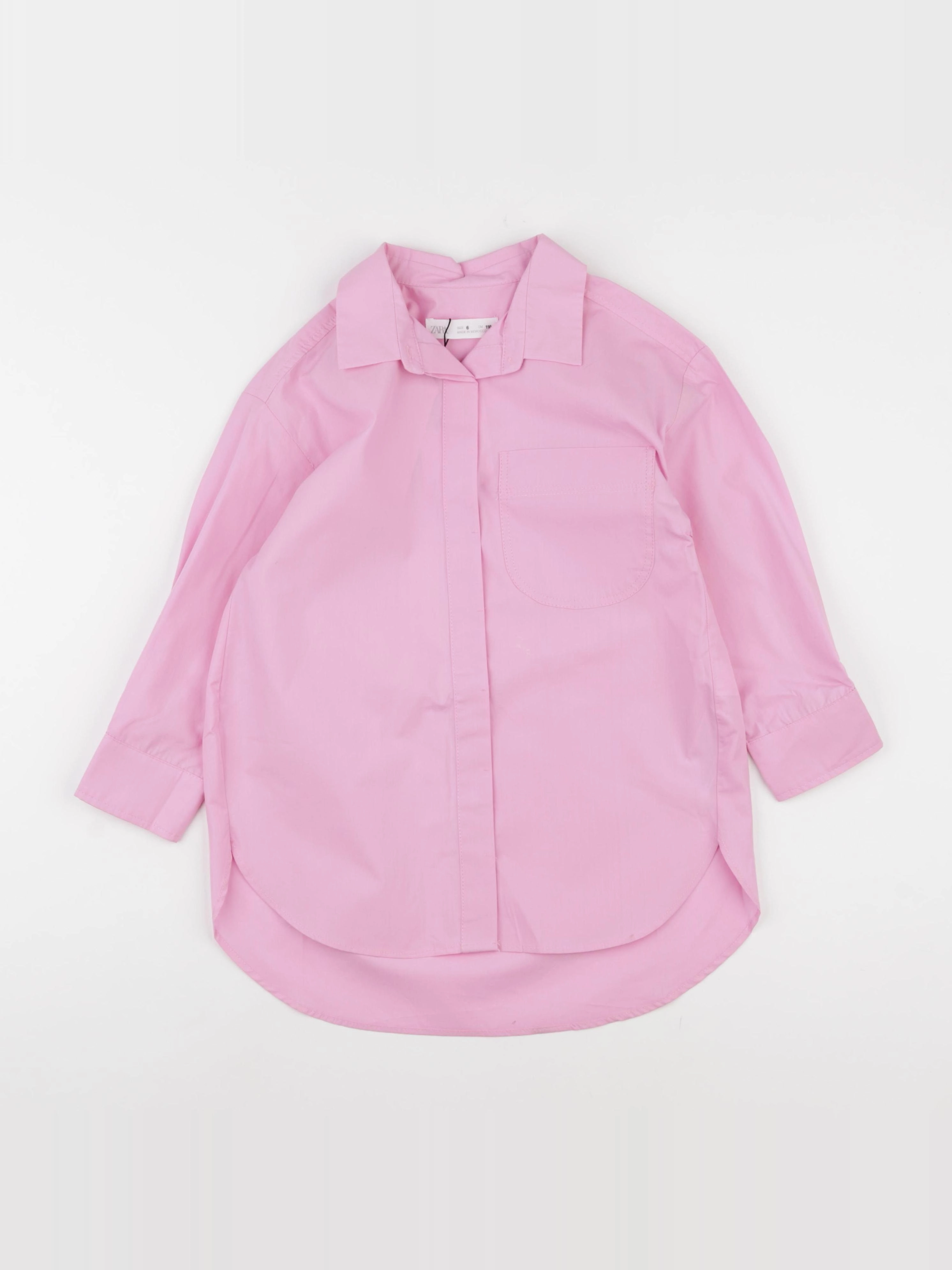 Zara - chemise rose - 6 ans