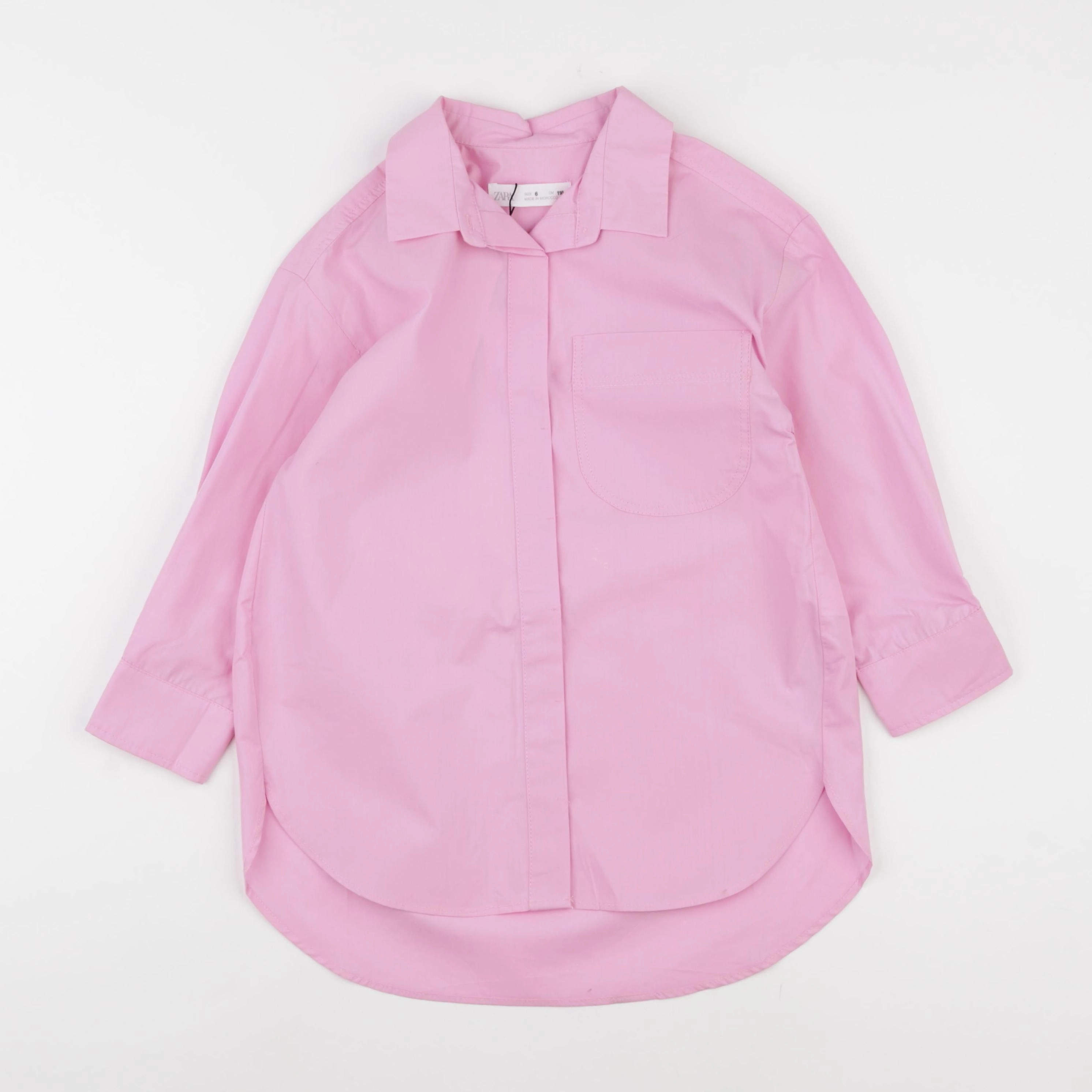 Zara - chemise rose - 6 ans