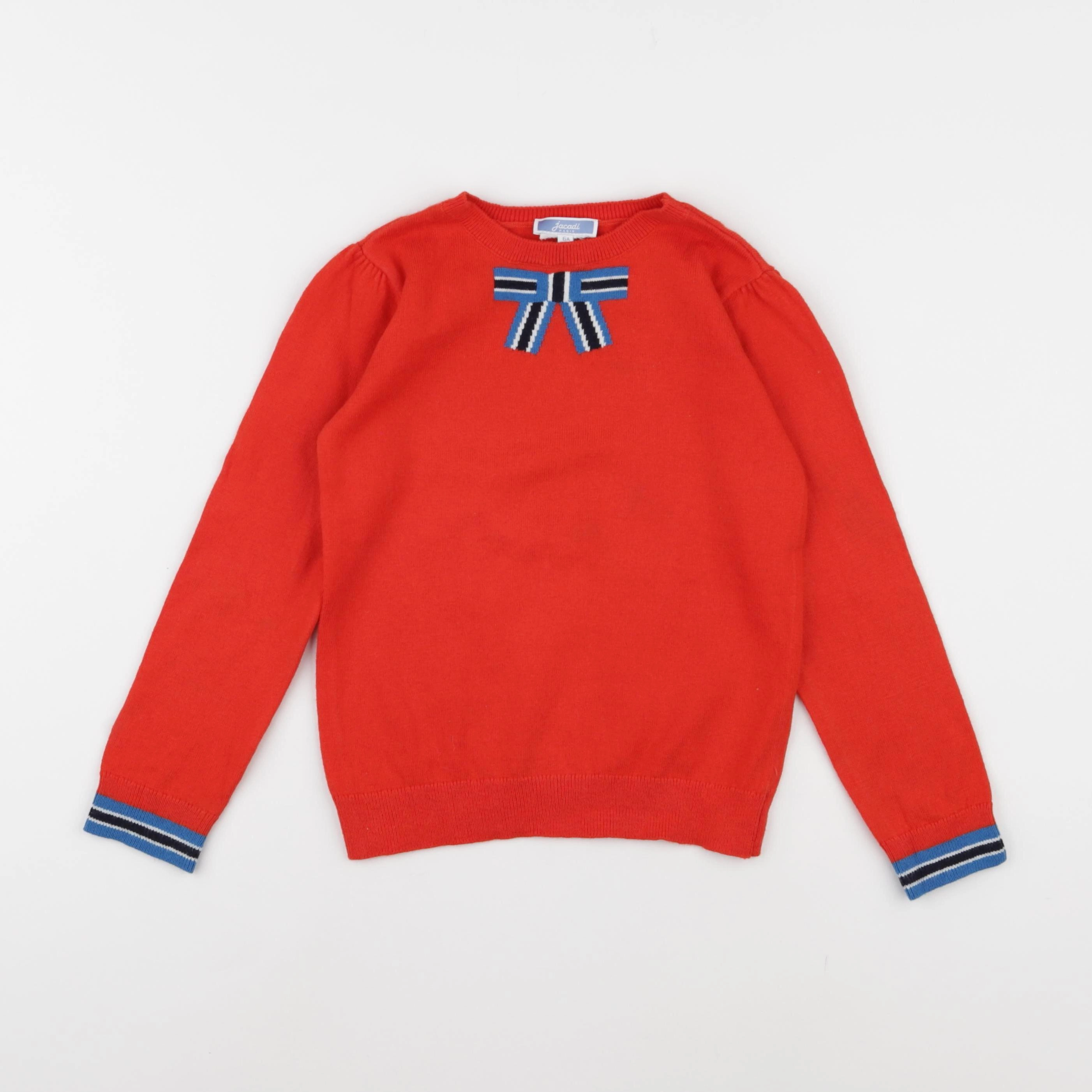 Jacadi - pull rouge - 6 ans