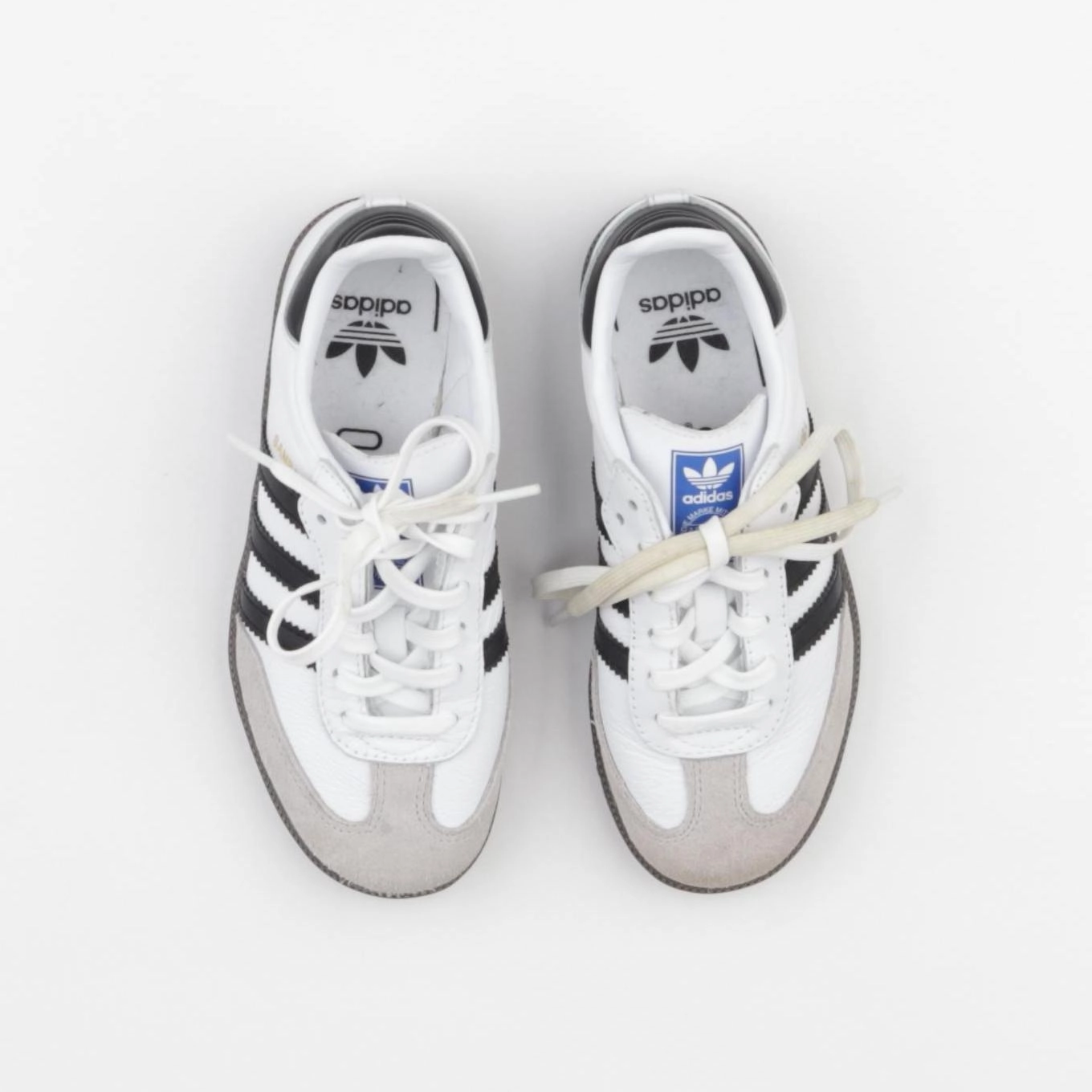 Adidas - baskets blanc, gris - pointure 31