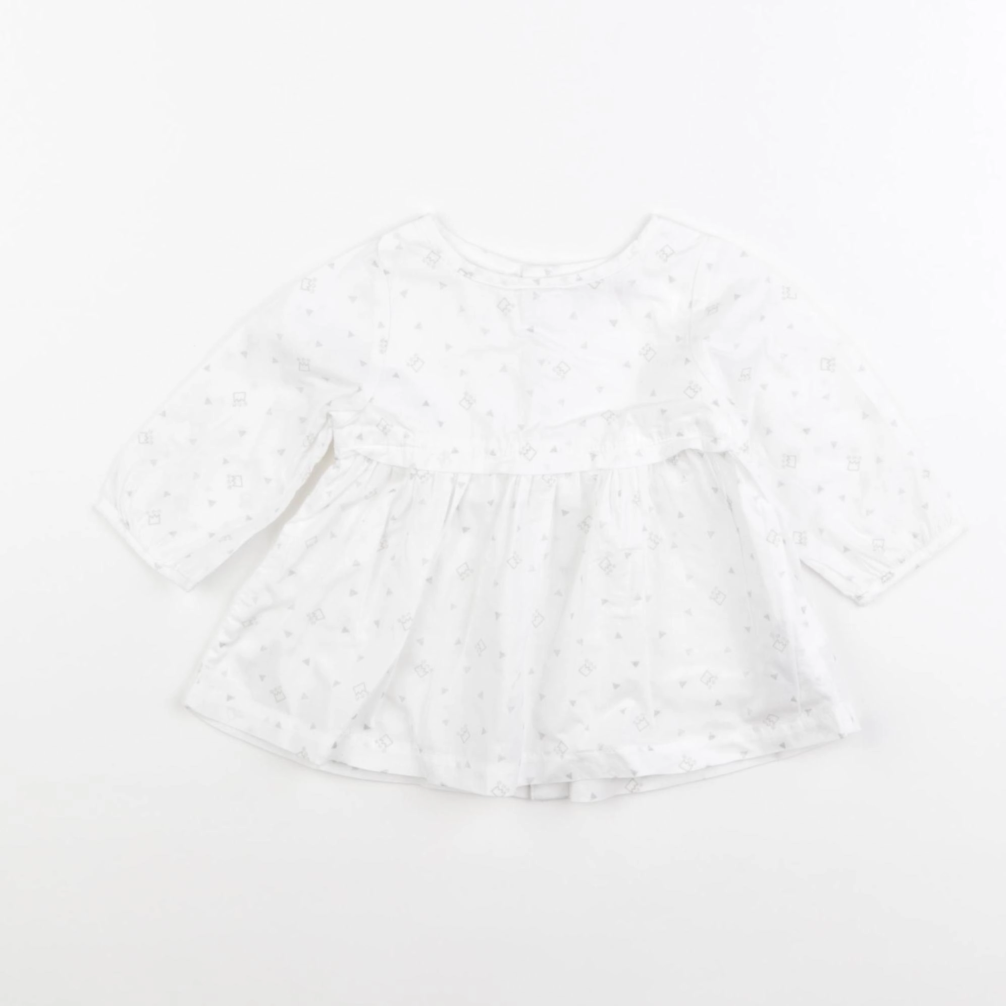 DPAM - robe blanc - 3 mois