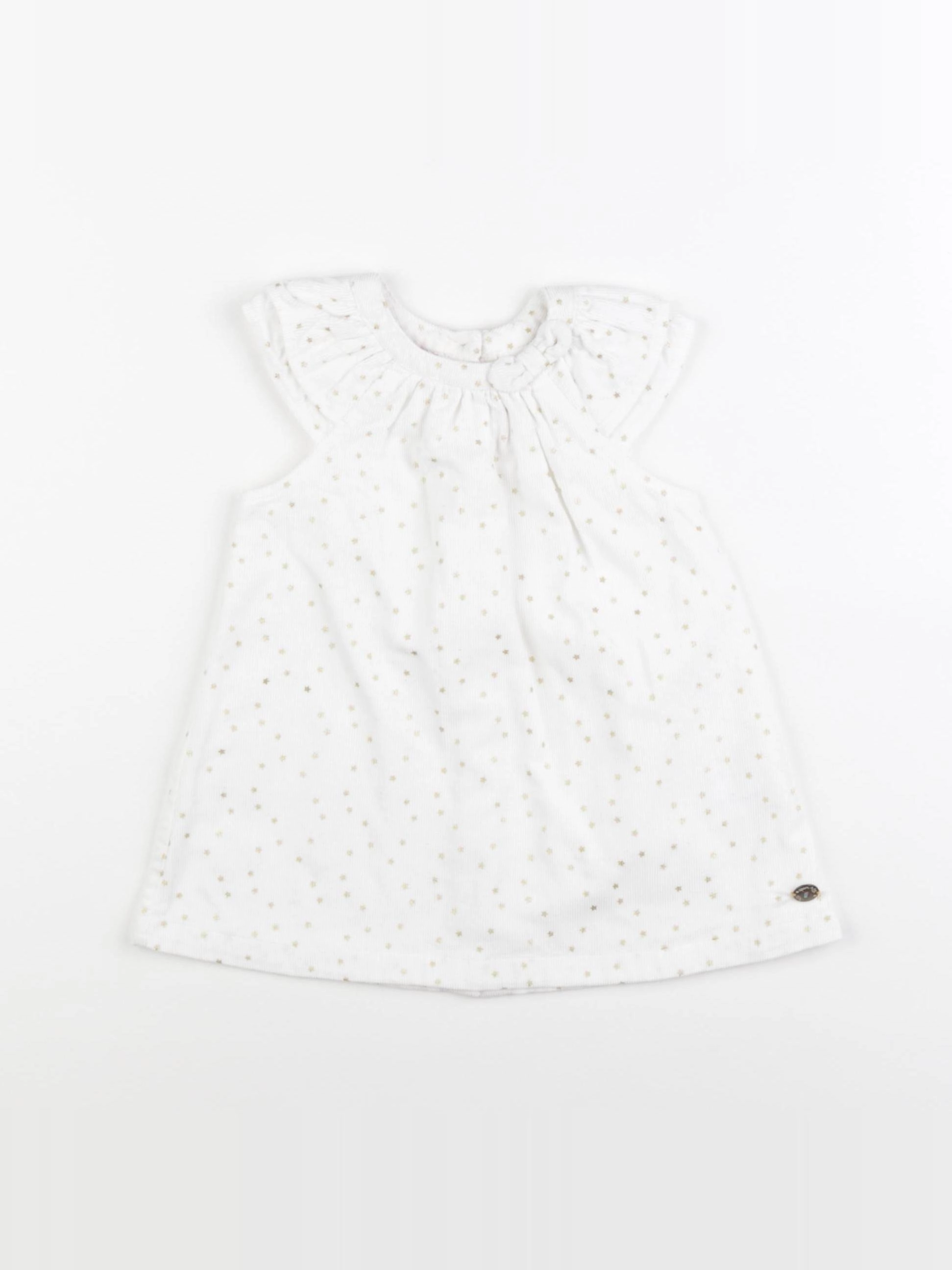 DPAM - robe blanc - 6 mois