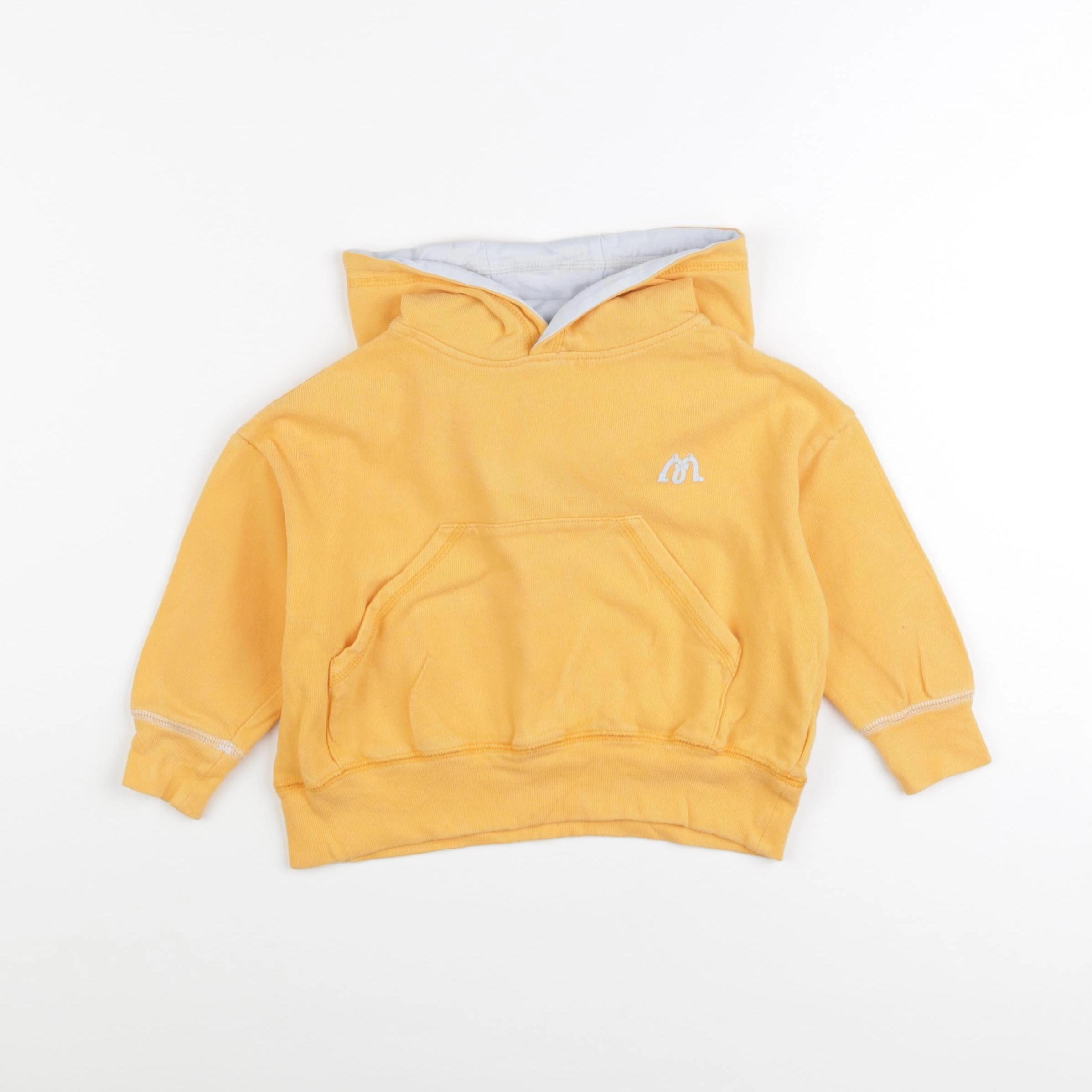 Les Marsiens - sweat orange - 2 ans