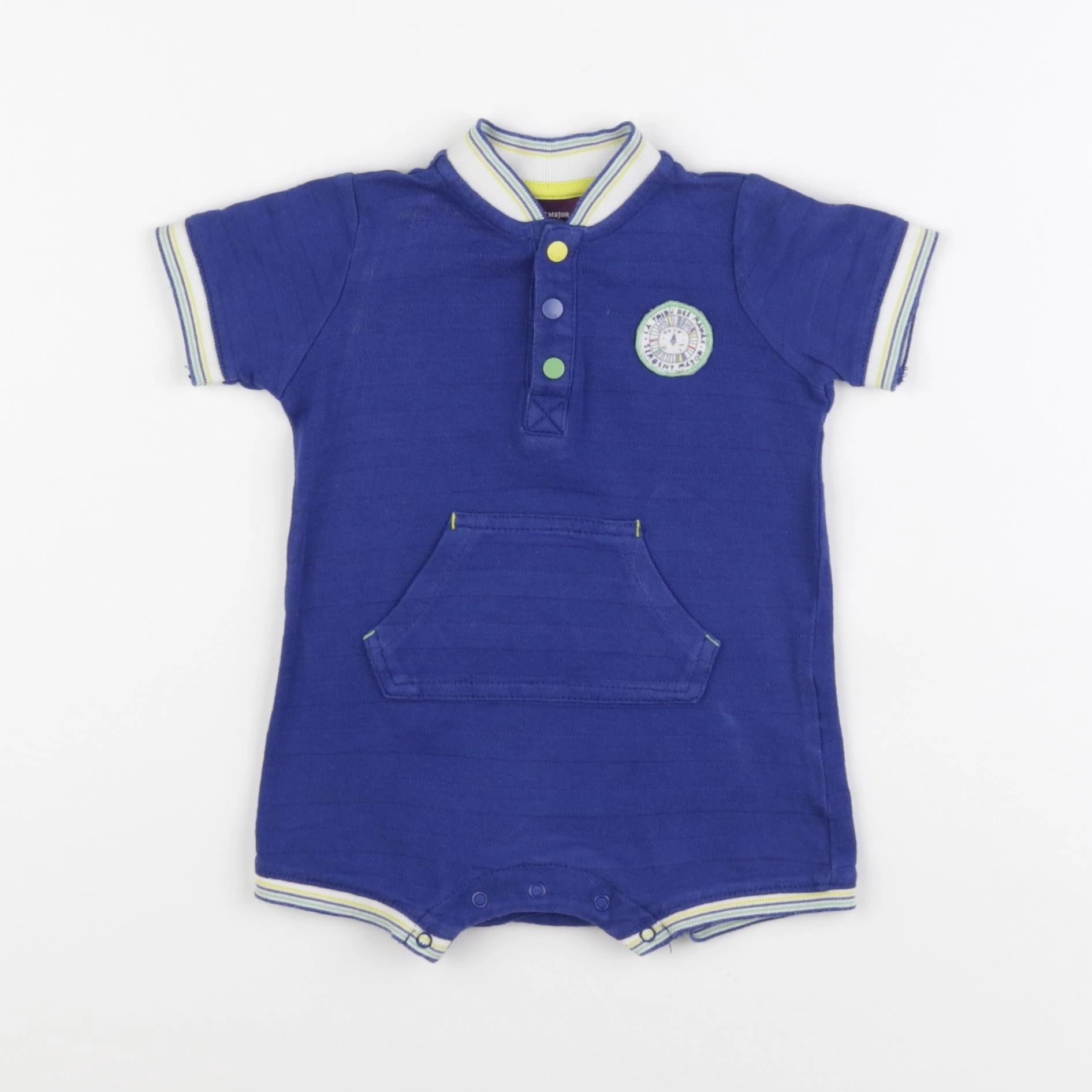 Sergent Major - combinaison bleu - 6 mois
