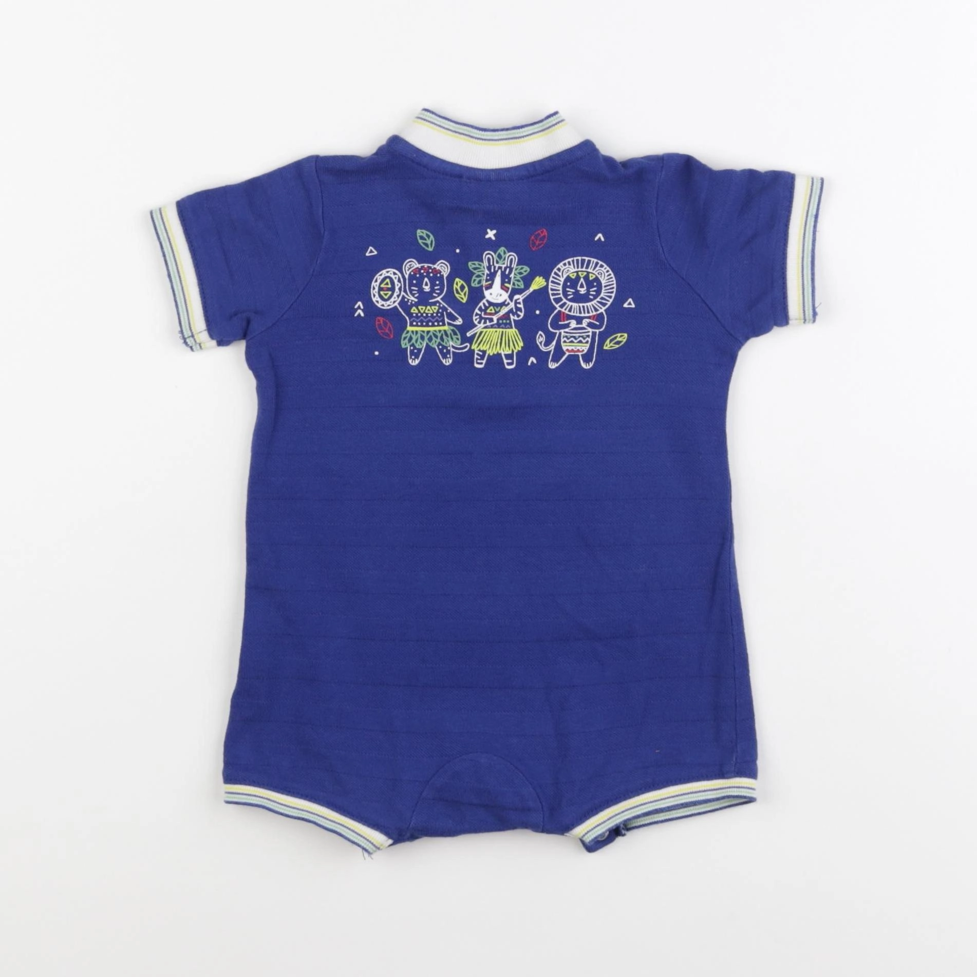 Sergent Major - combinaison bleu - 6 mois