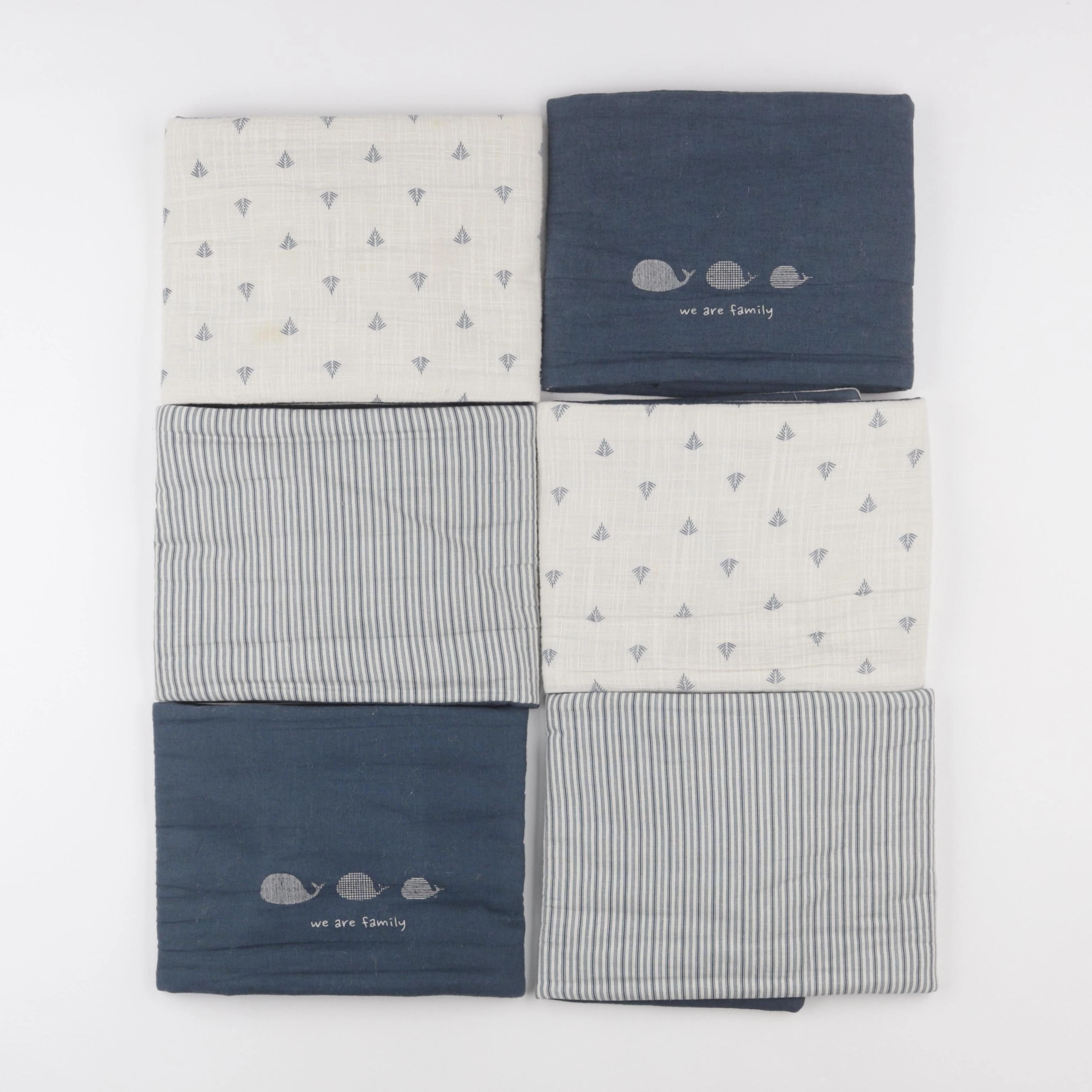 Vertbaudet - tour de lit bleu, gris, beige - 170 x 22 cm