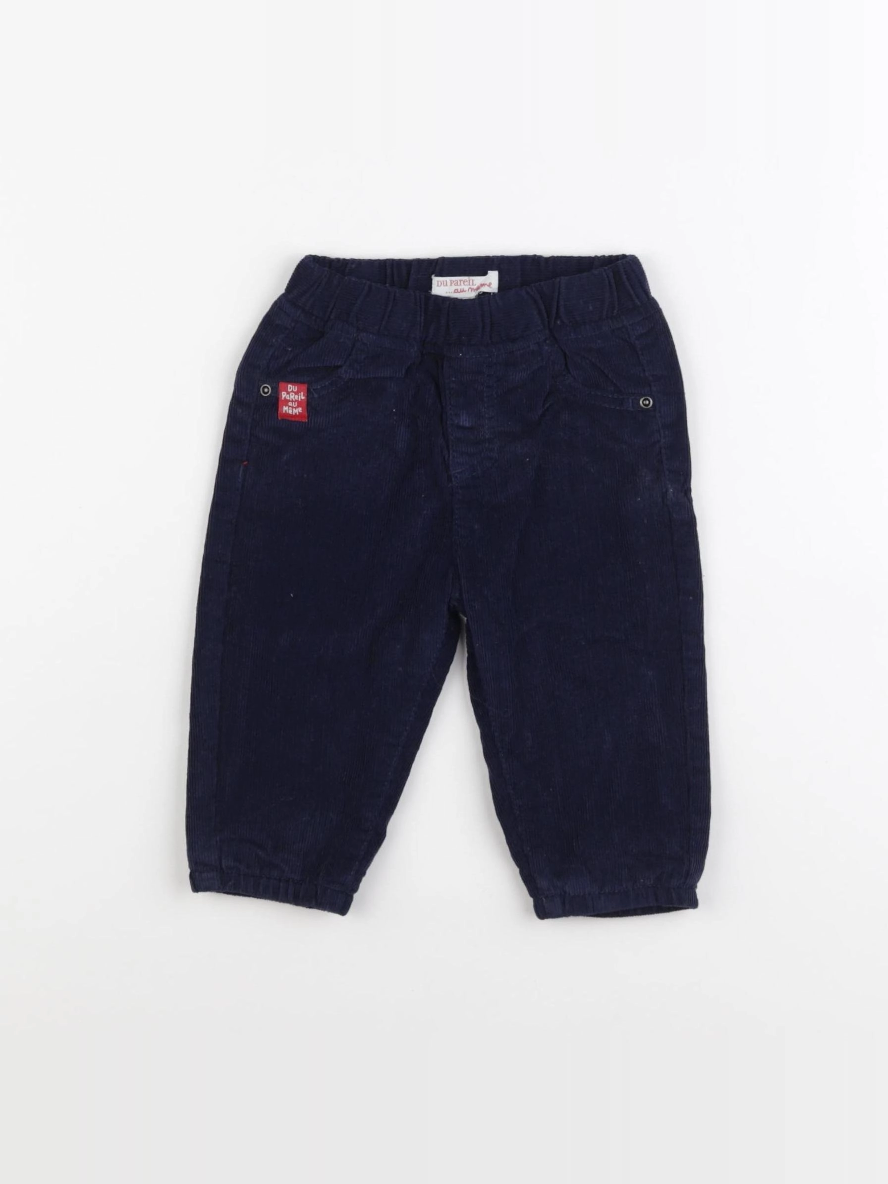 DPAM - pantalon bleu - 6 mois