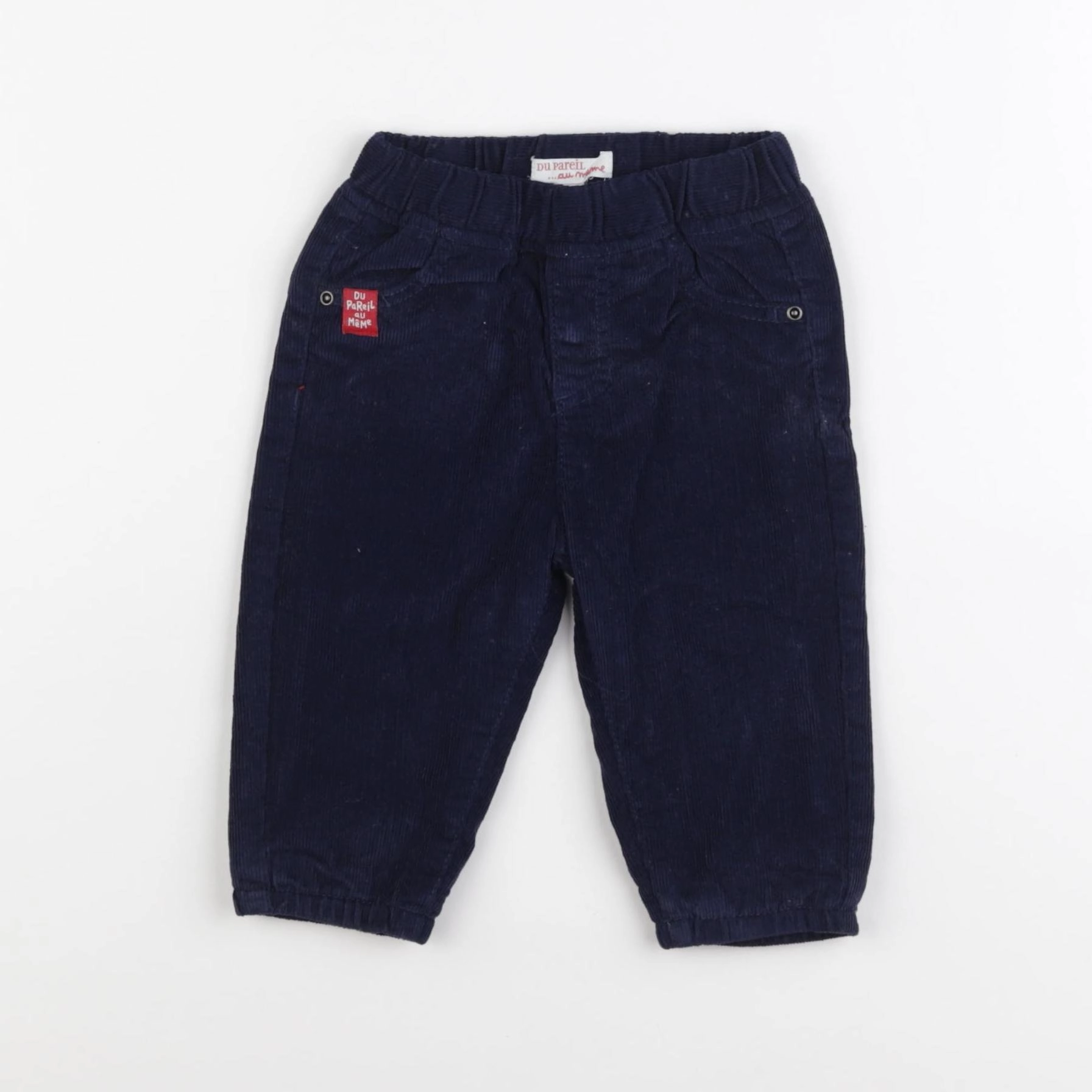 DPAM - pantalon bleu - 6 mois