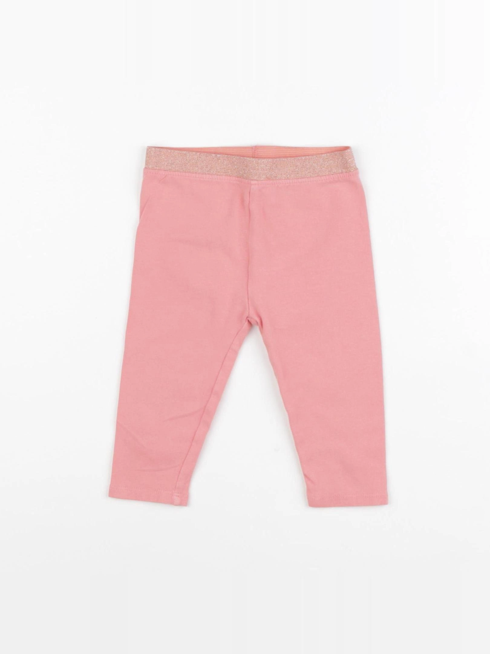 Vertbaudet - legging rose - 9 mois