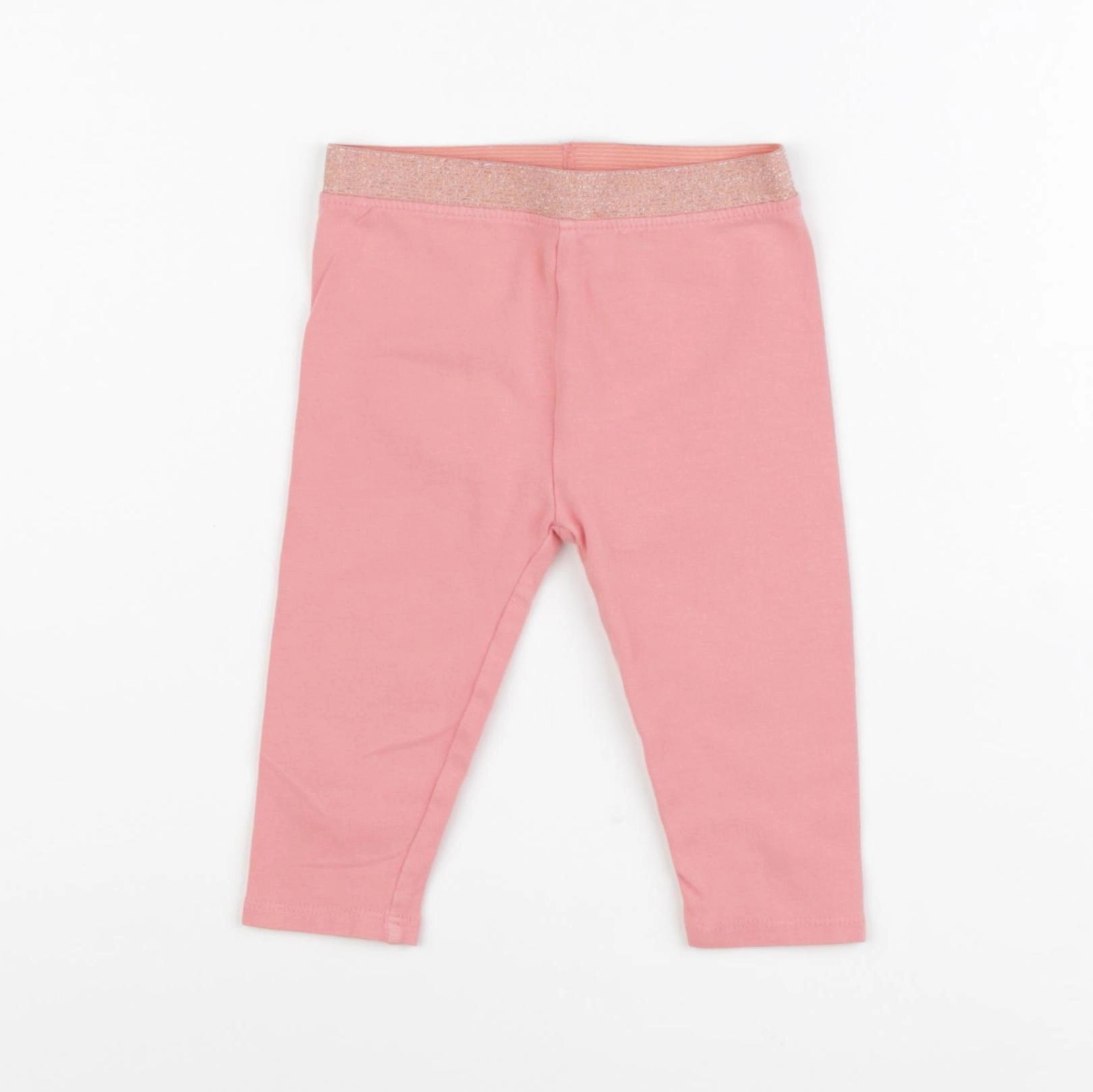 Vertbaudet - legging rose - 9 mois