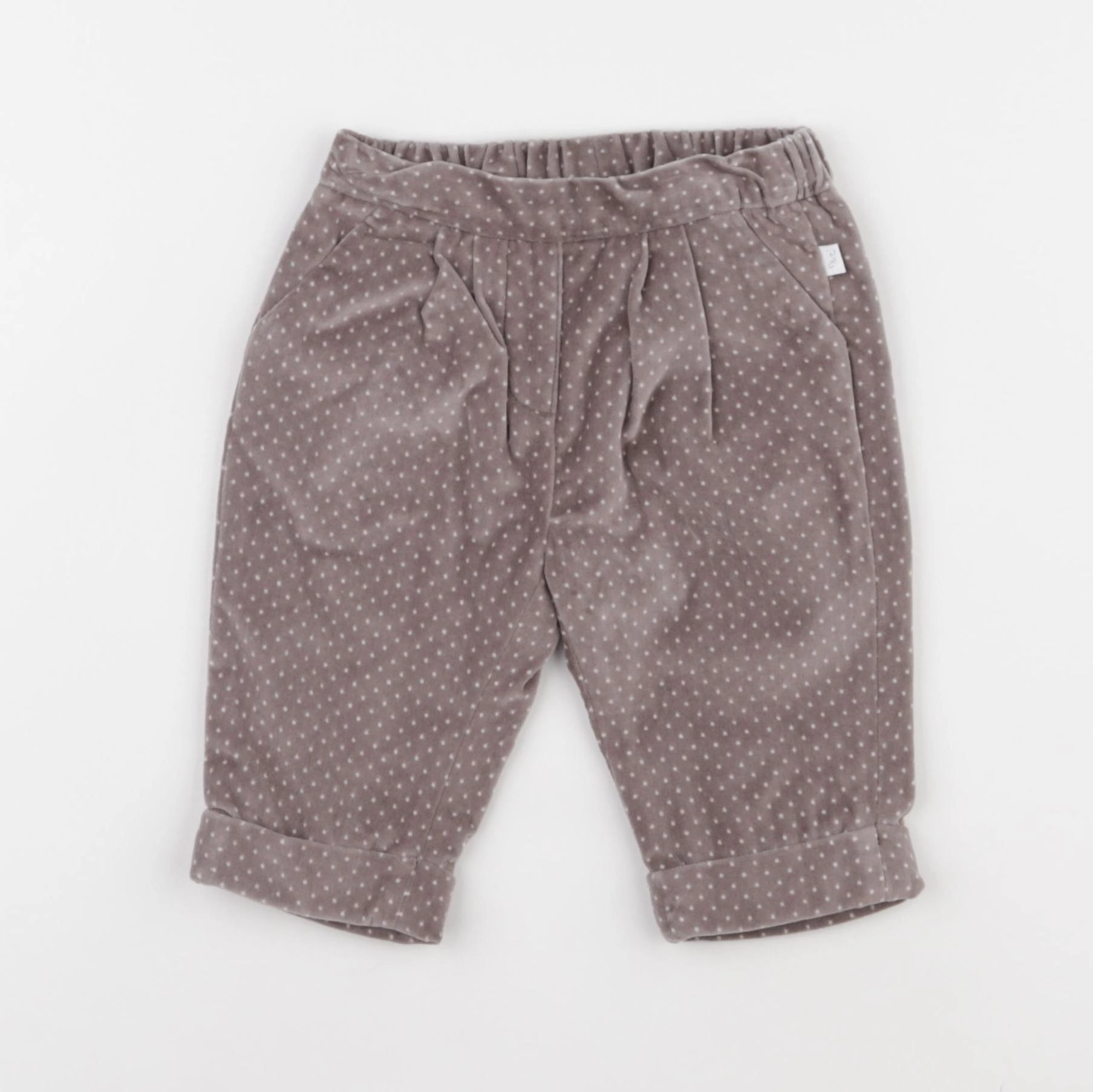 Jacadi - pantalon doublé marron - 6 mois