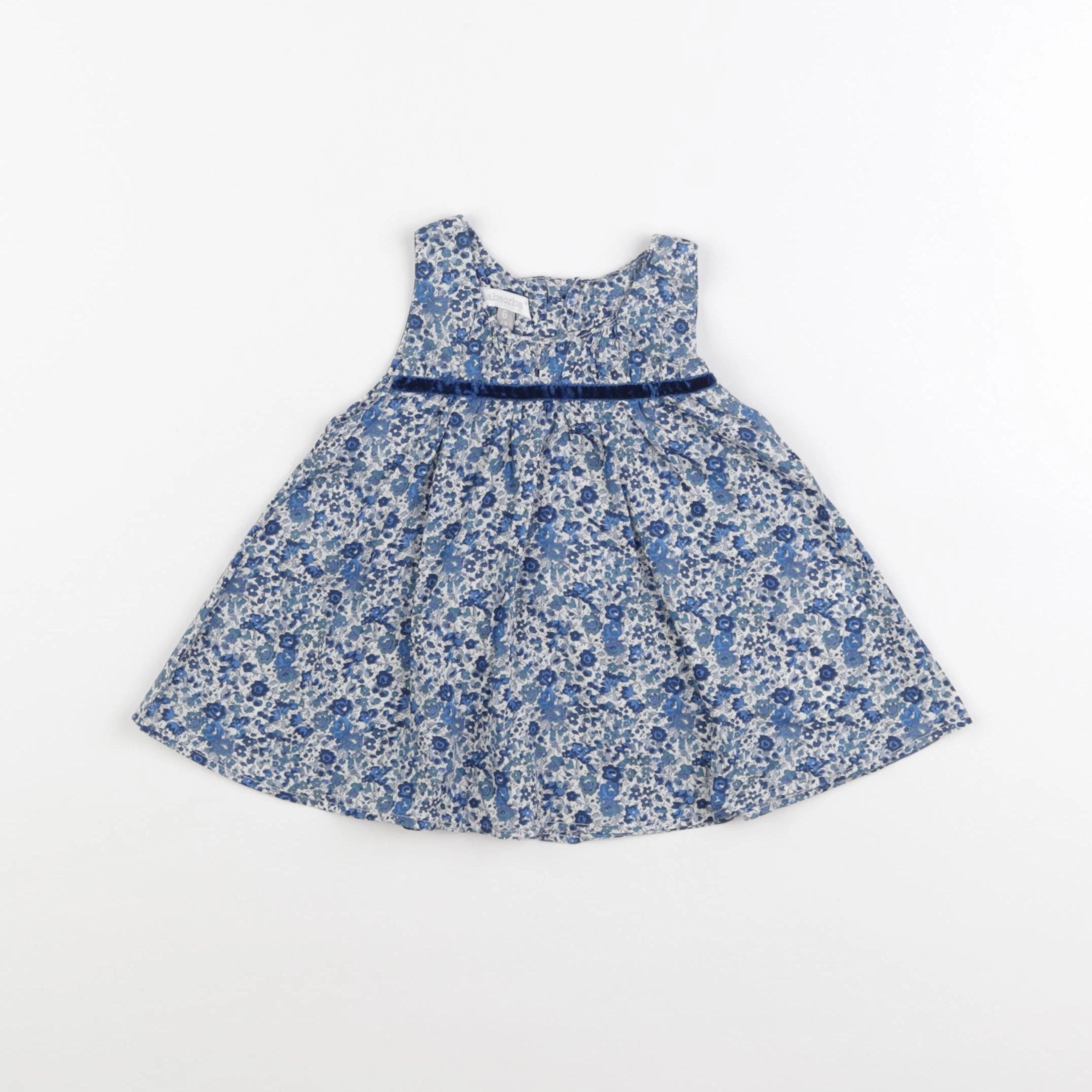 Absorba - robe bleu - 6 mois