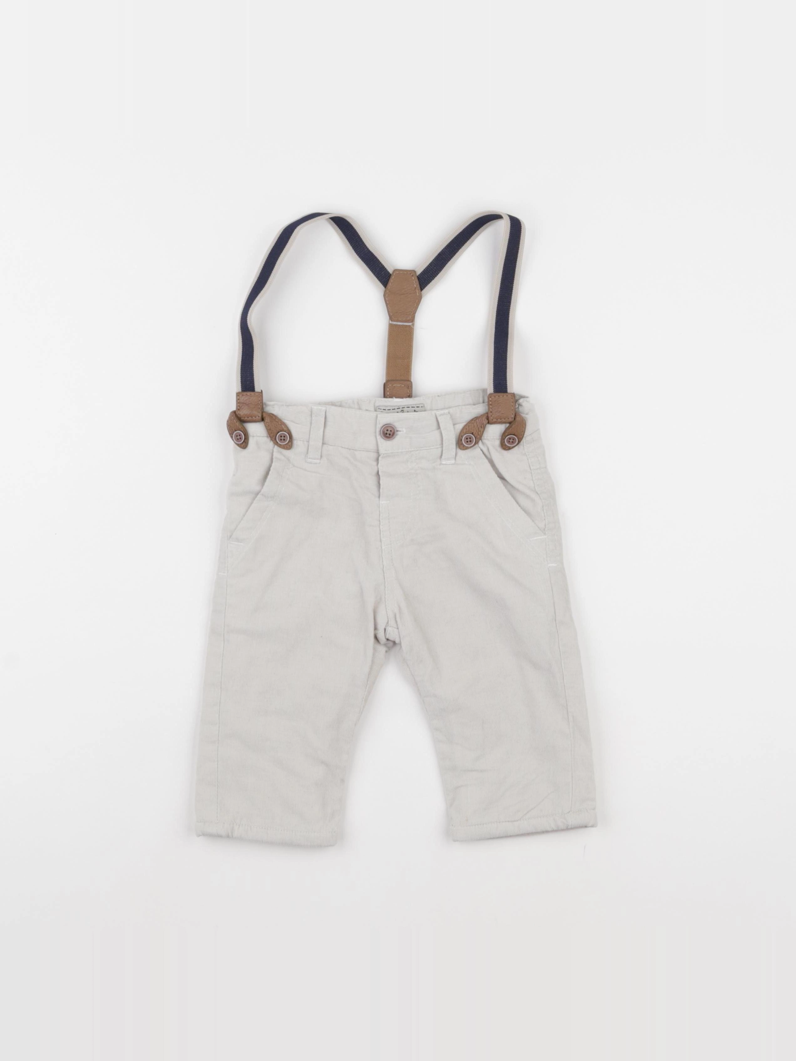 Mayoral - pantalon doublé beige - 6 mois