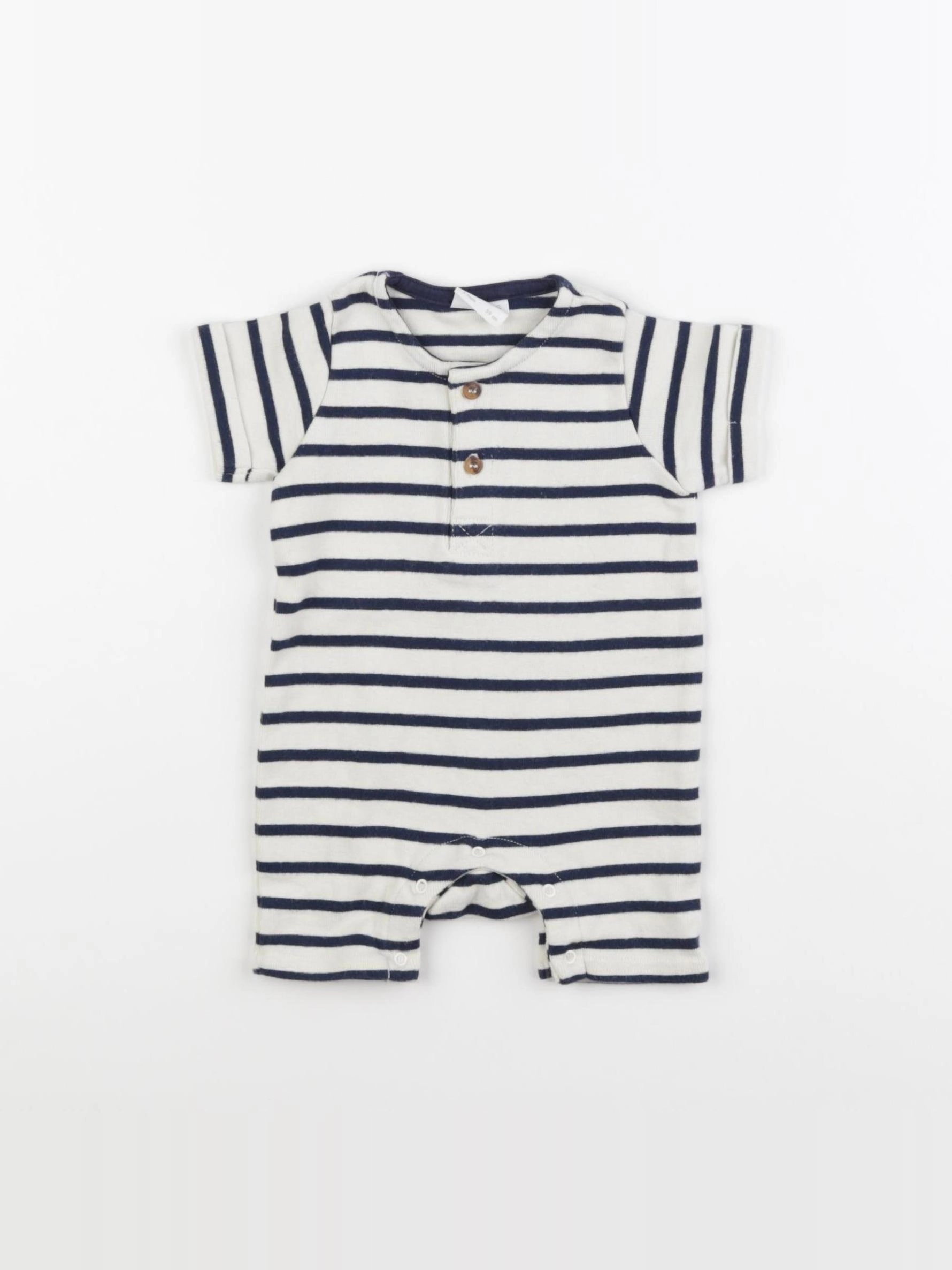 Natalys - combinaison bleu, beige - 3 mois