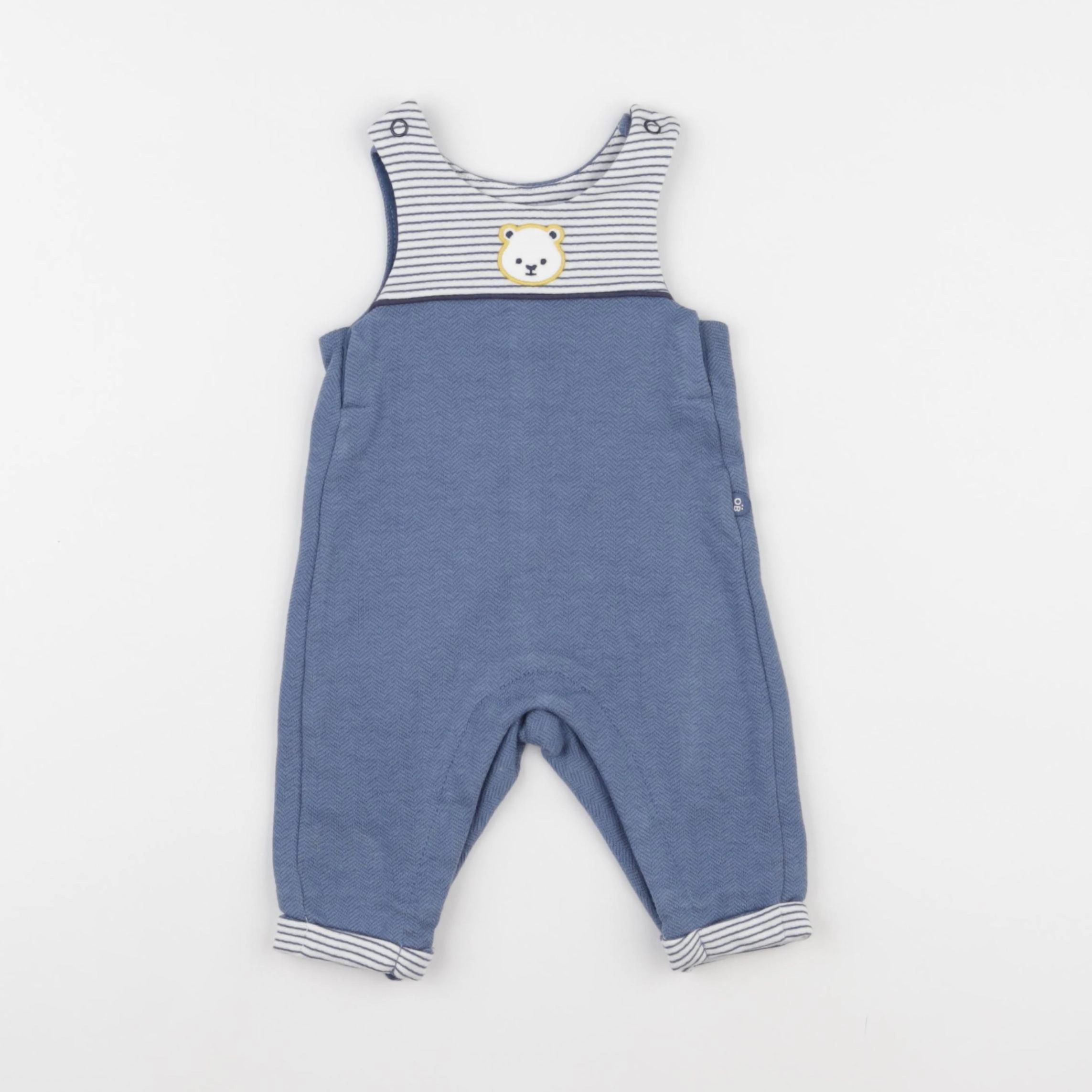 Obaïbi - combinaison bleu - 1 mois
