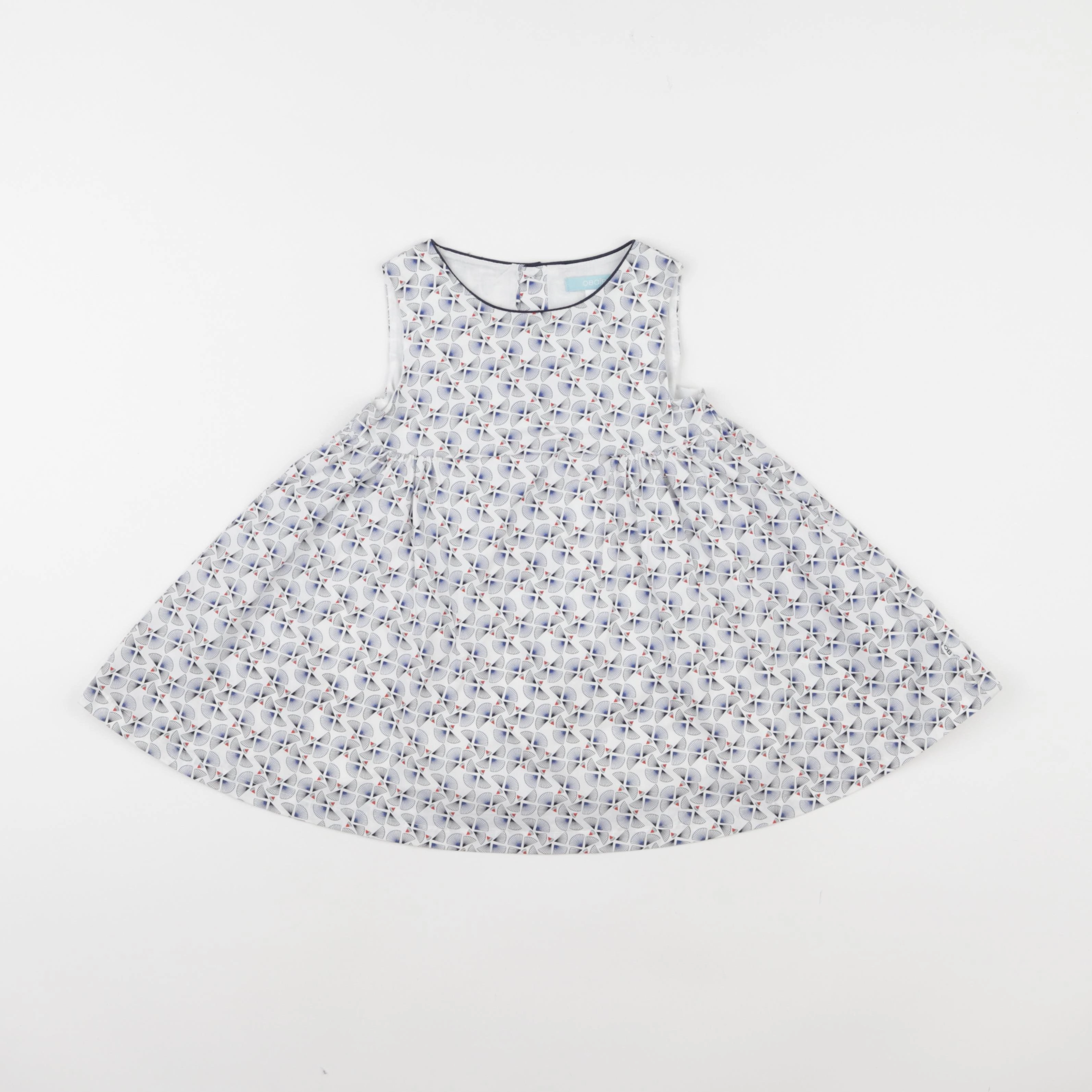Obaïbi - robe bleu - 12 mois