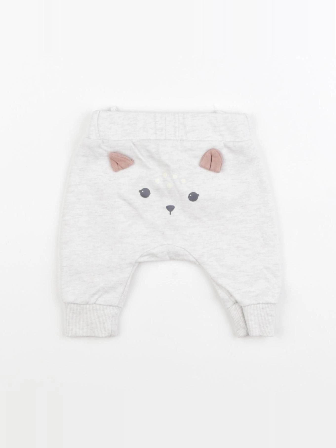 H&M - sarouel beige - 0/1 mois