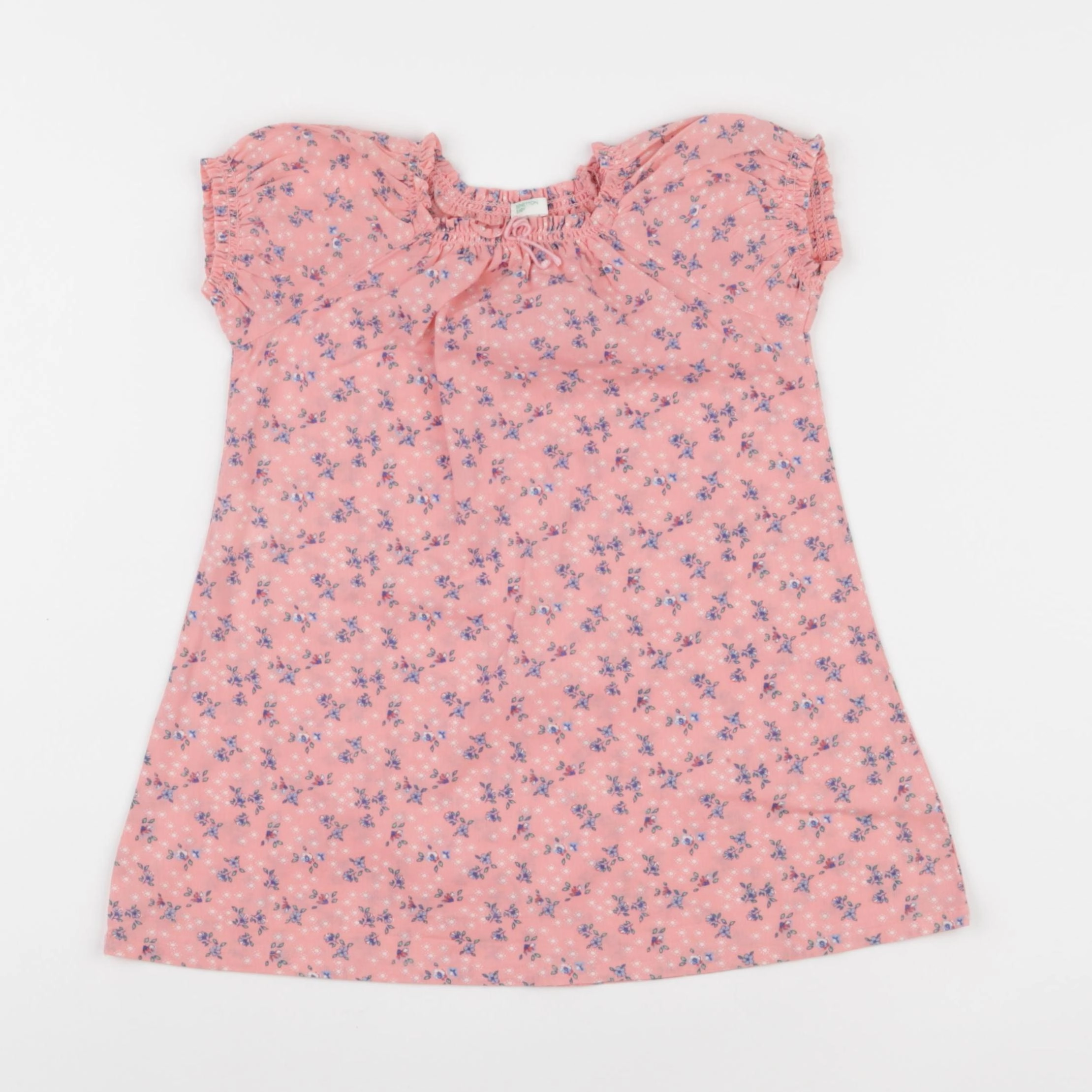 Benetton - robe rose - 6/9 mois