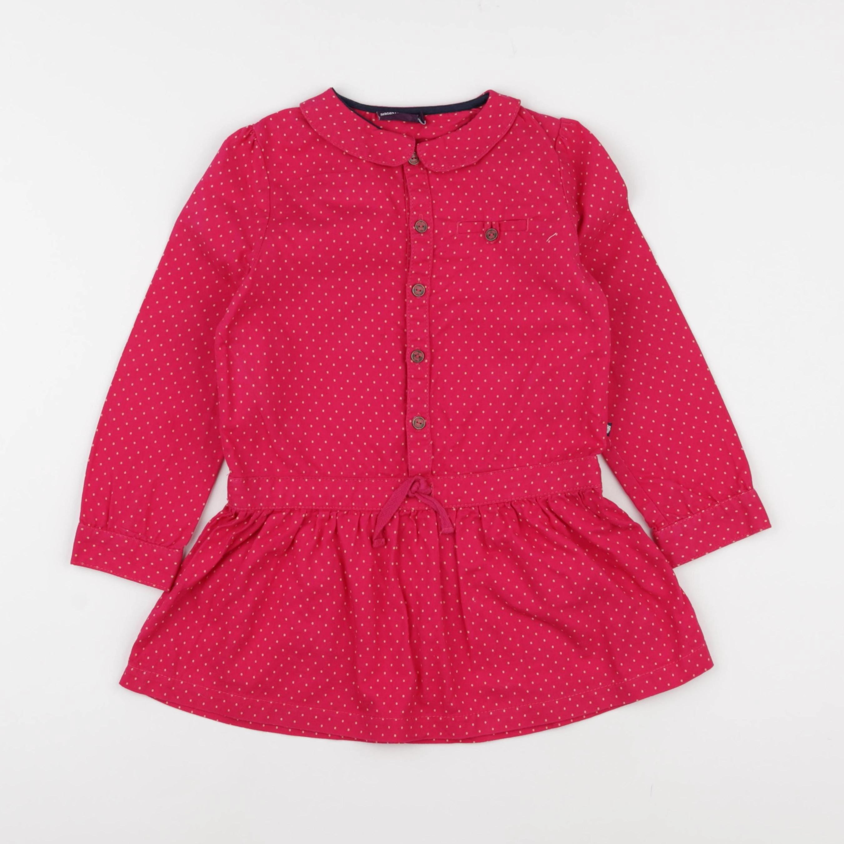 Sergent Major - robe rose - 5 ans