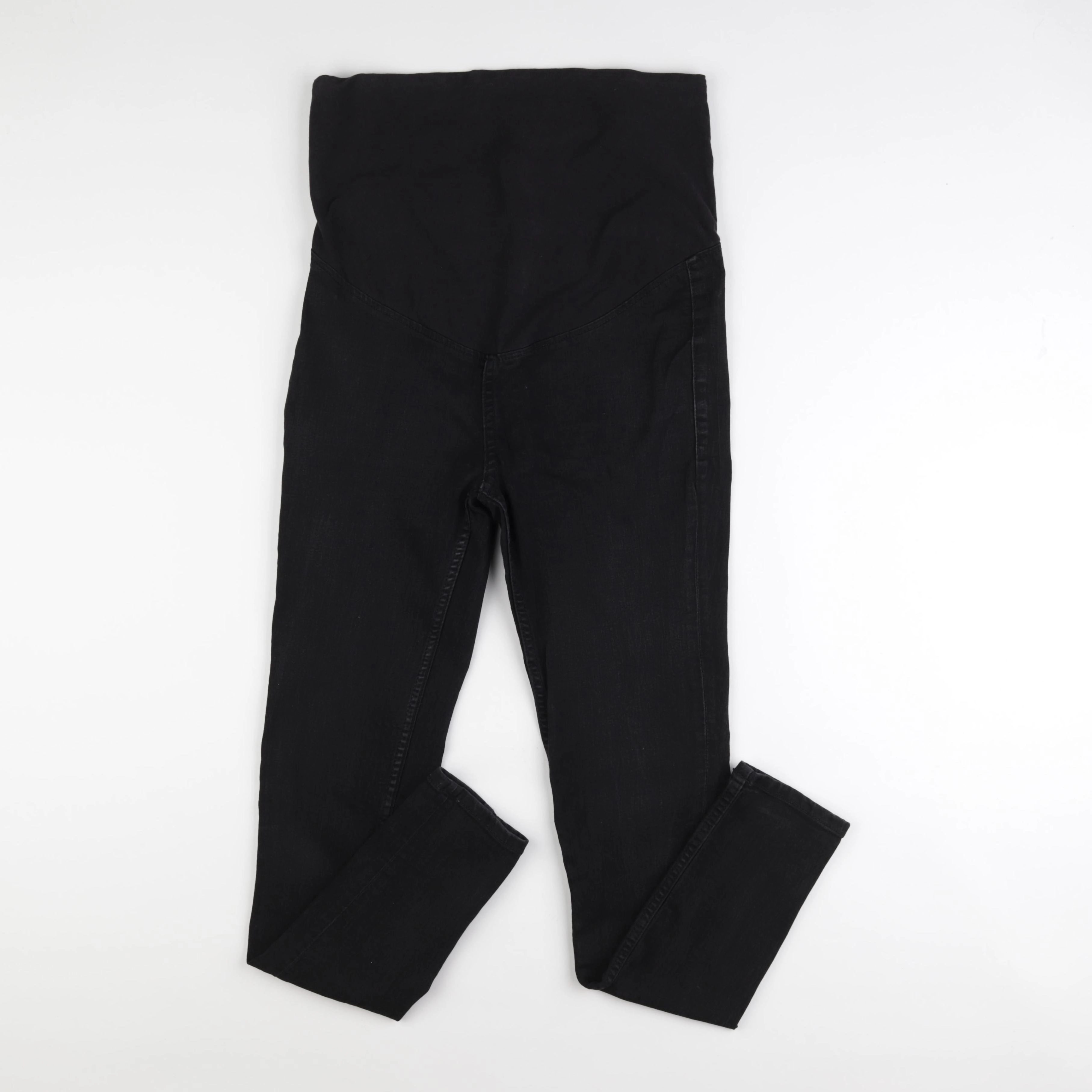 H&M - jean grossesse noir - M