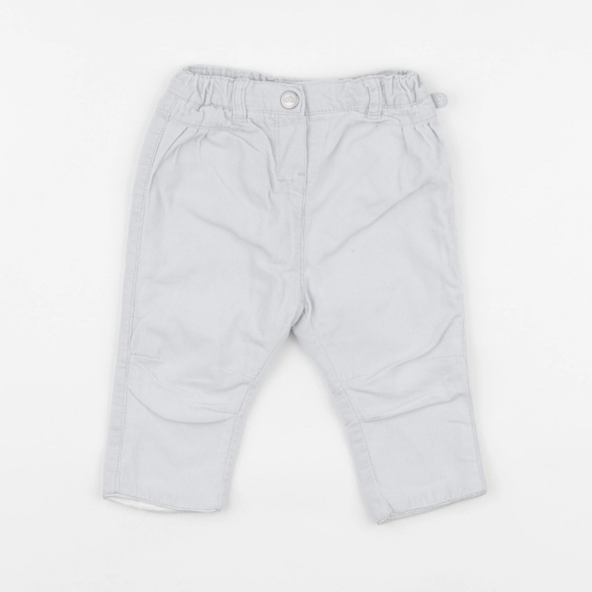 Obaïbi - pantalon doublé gris - 6 mois