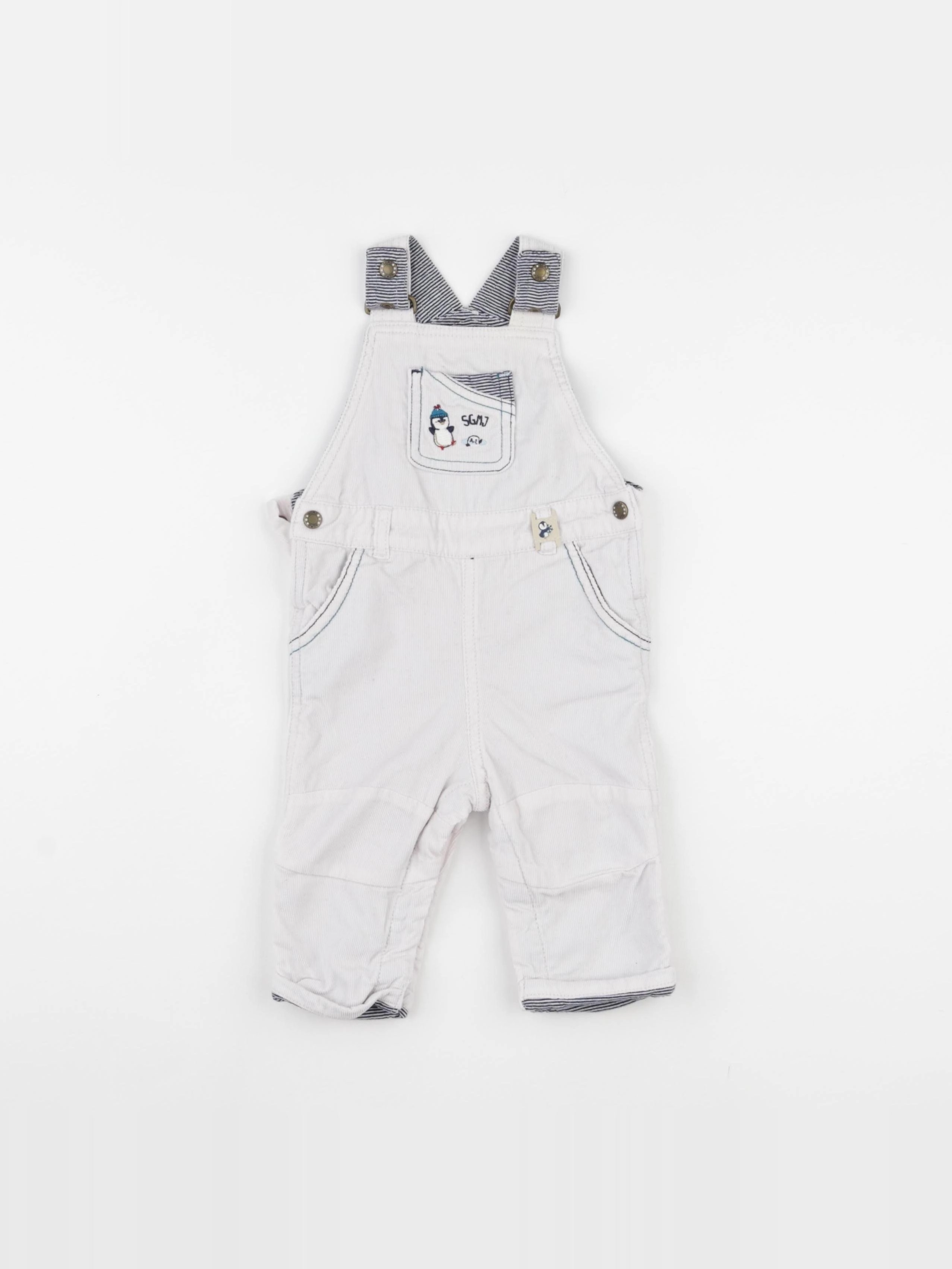 Sergent Major - salopette beige - 6 mois