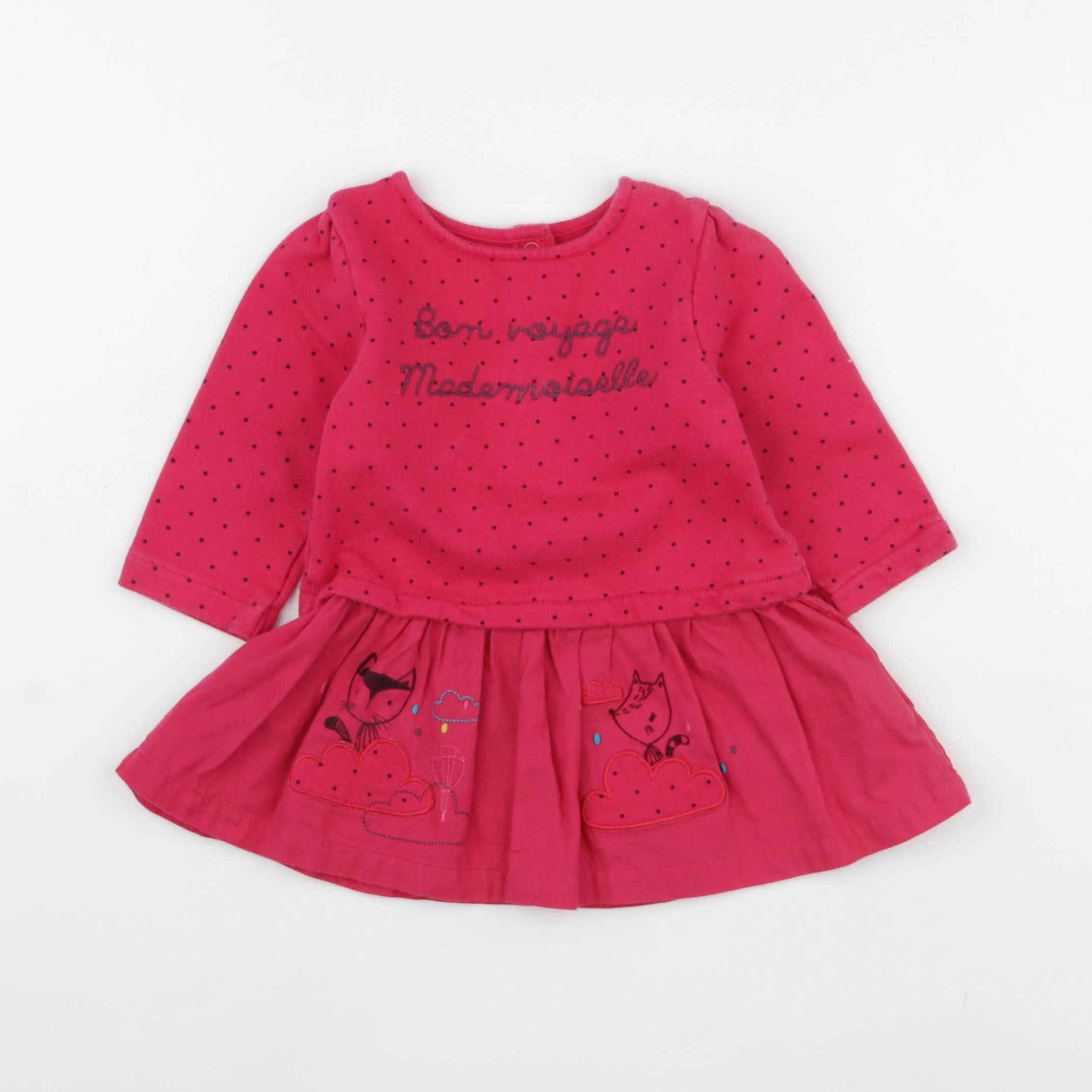 DPAM - robe rose - 6 mois