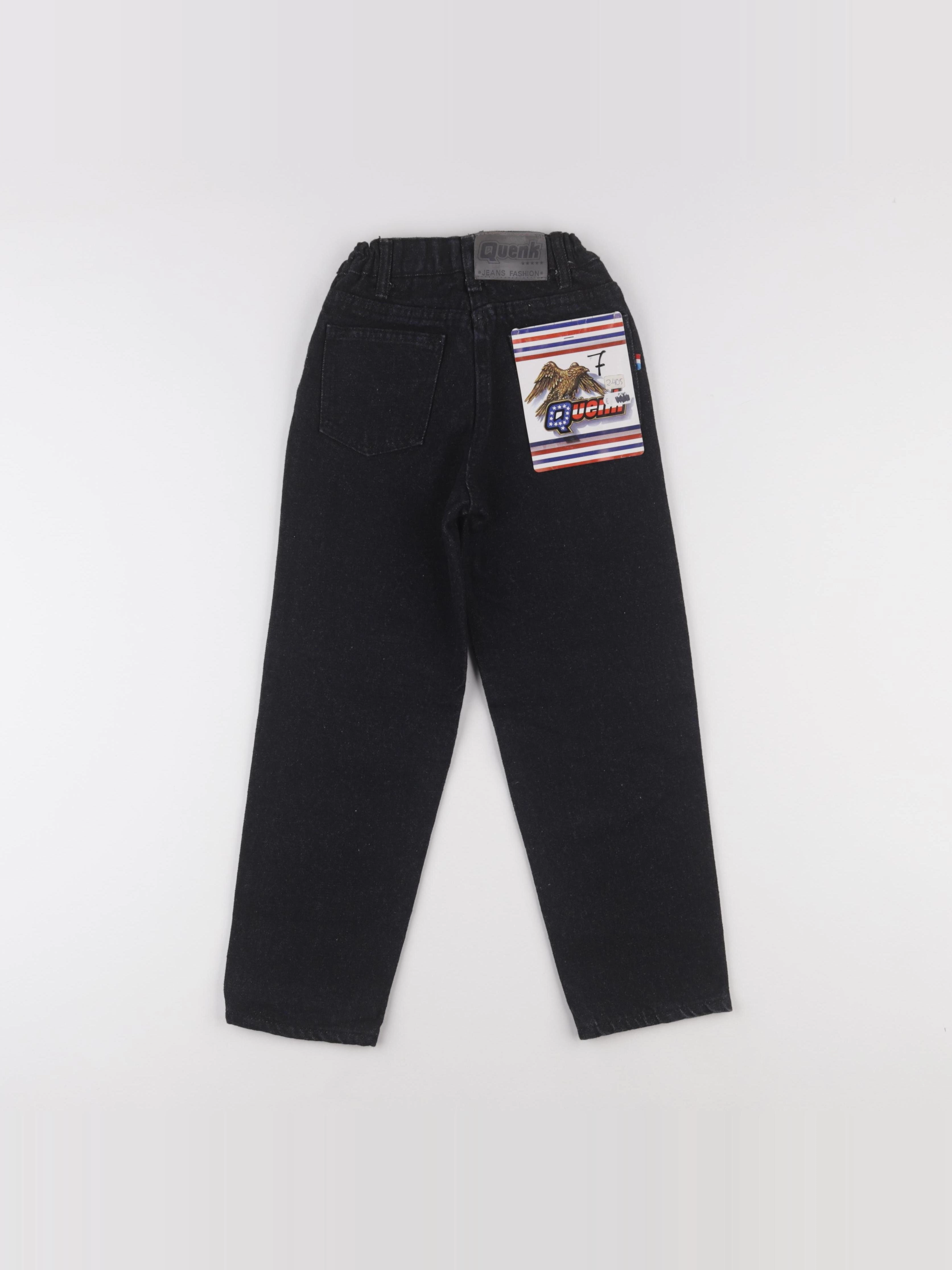 Vintage - jean noir - 7 ans