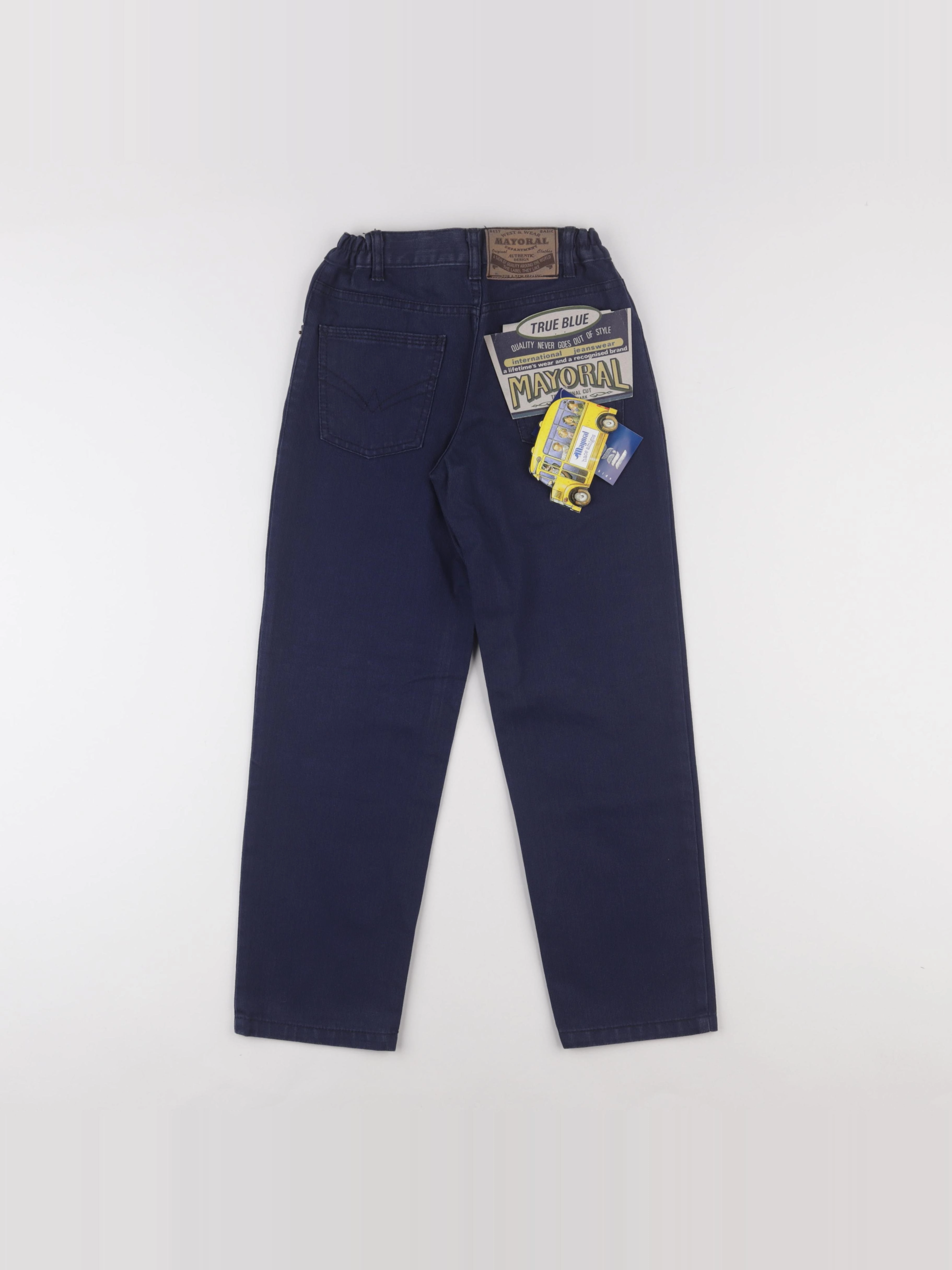 Vintage - pantalon bleu - 8 ans