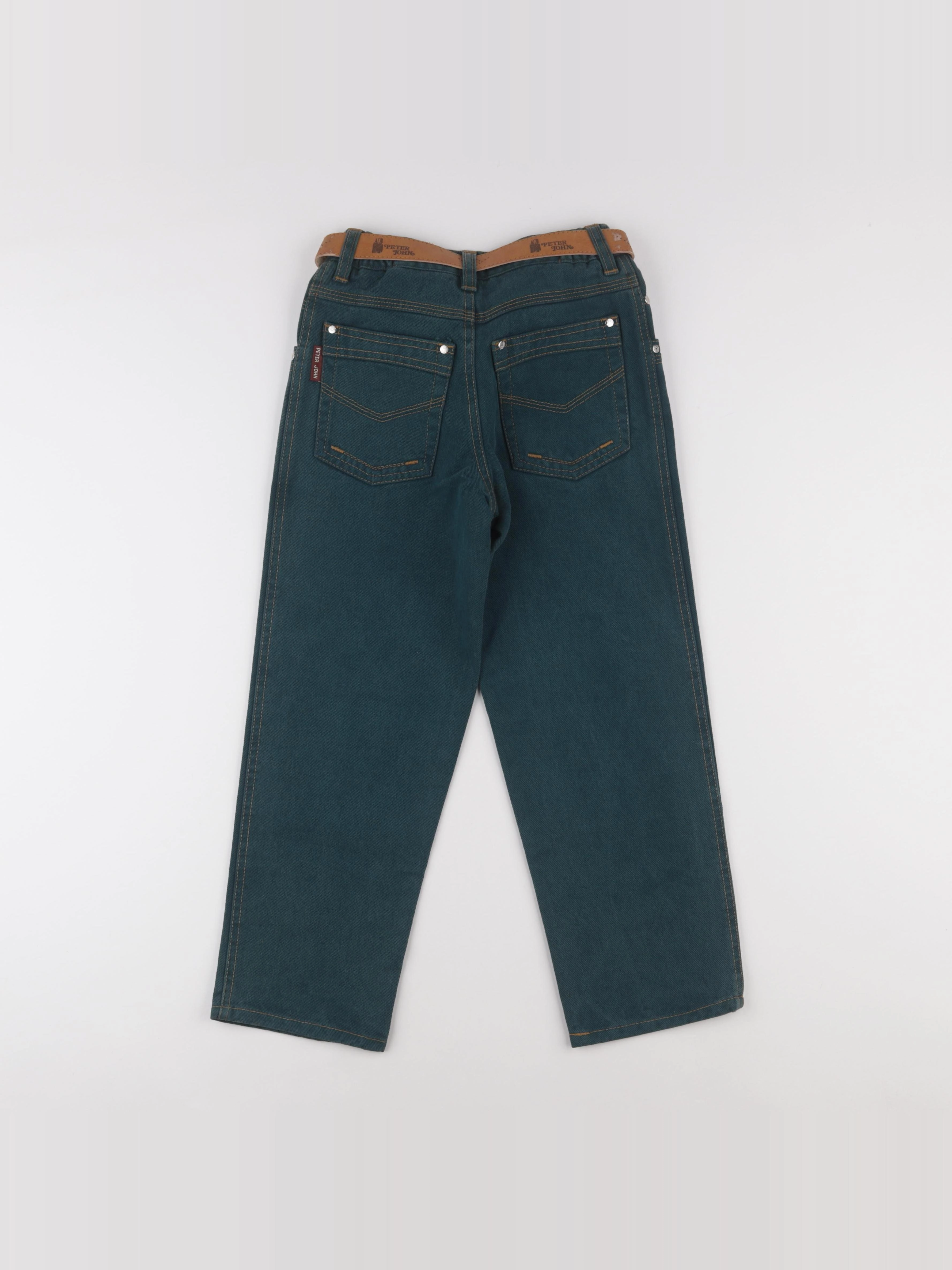 Vintage - jean vert - 7 ans