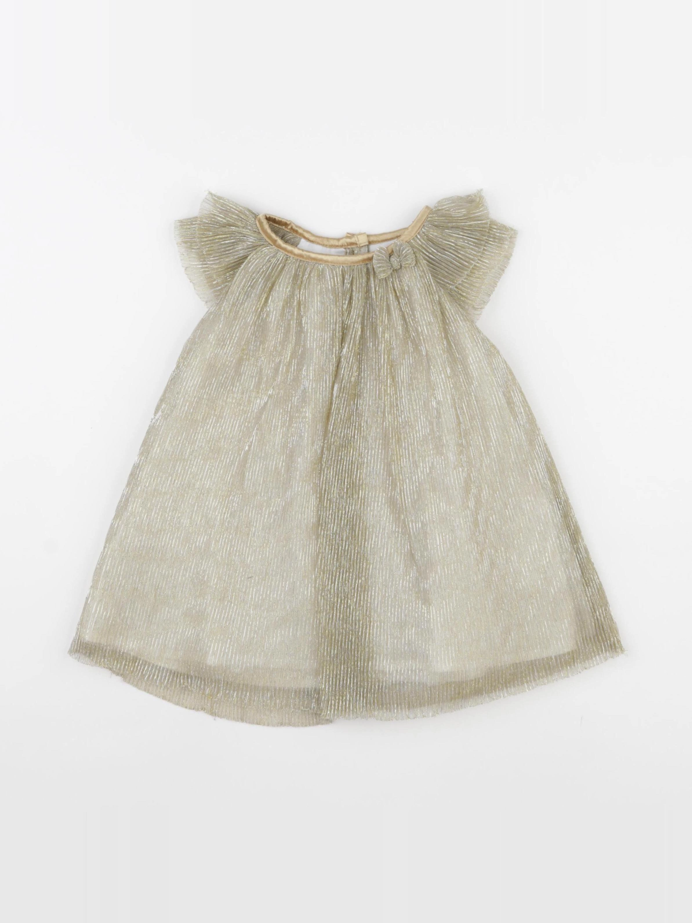 DPAM - robe or - 12 mois