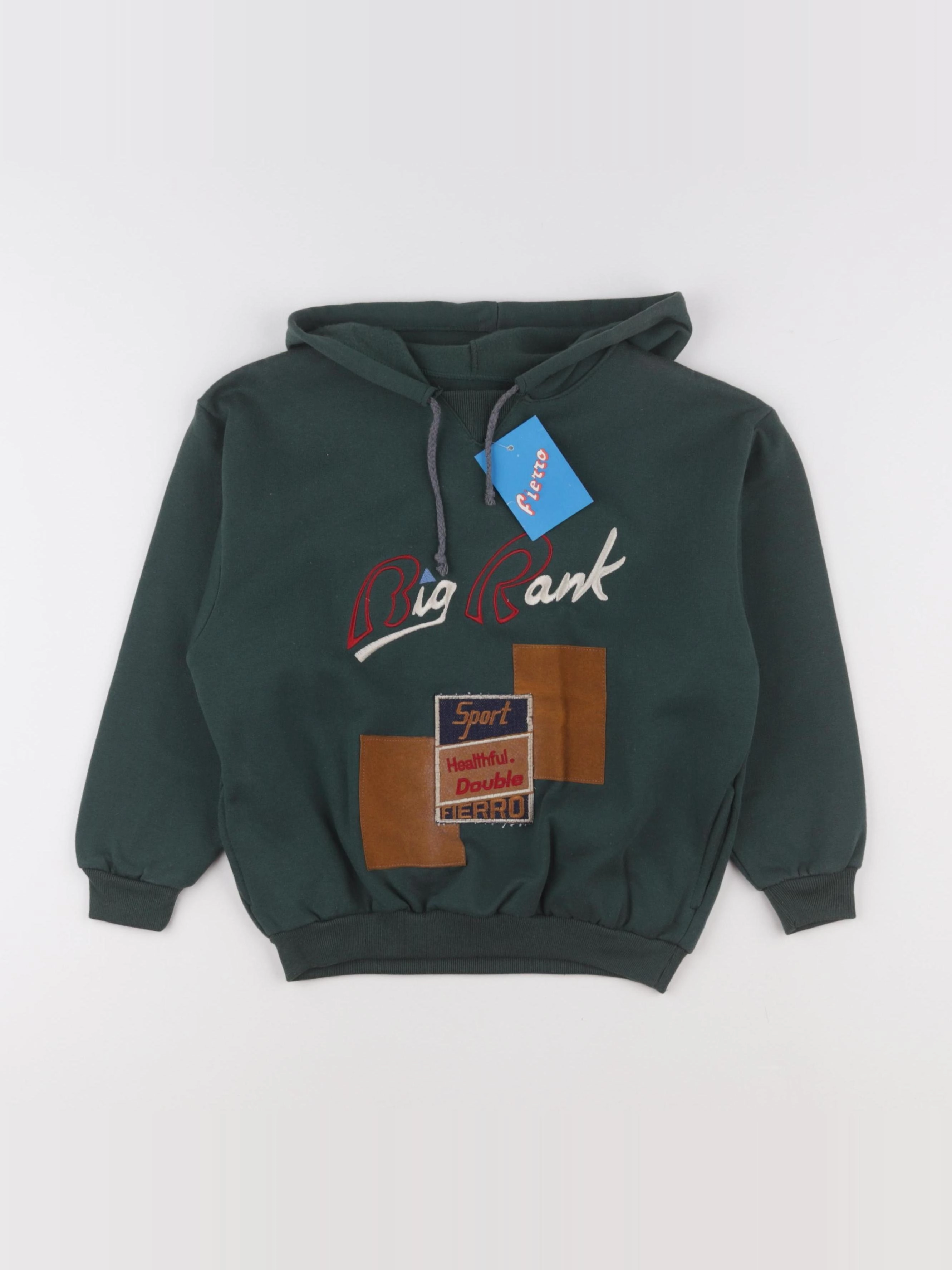 Vintage - sweat vert - 8 ans