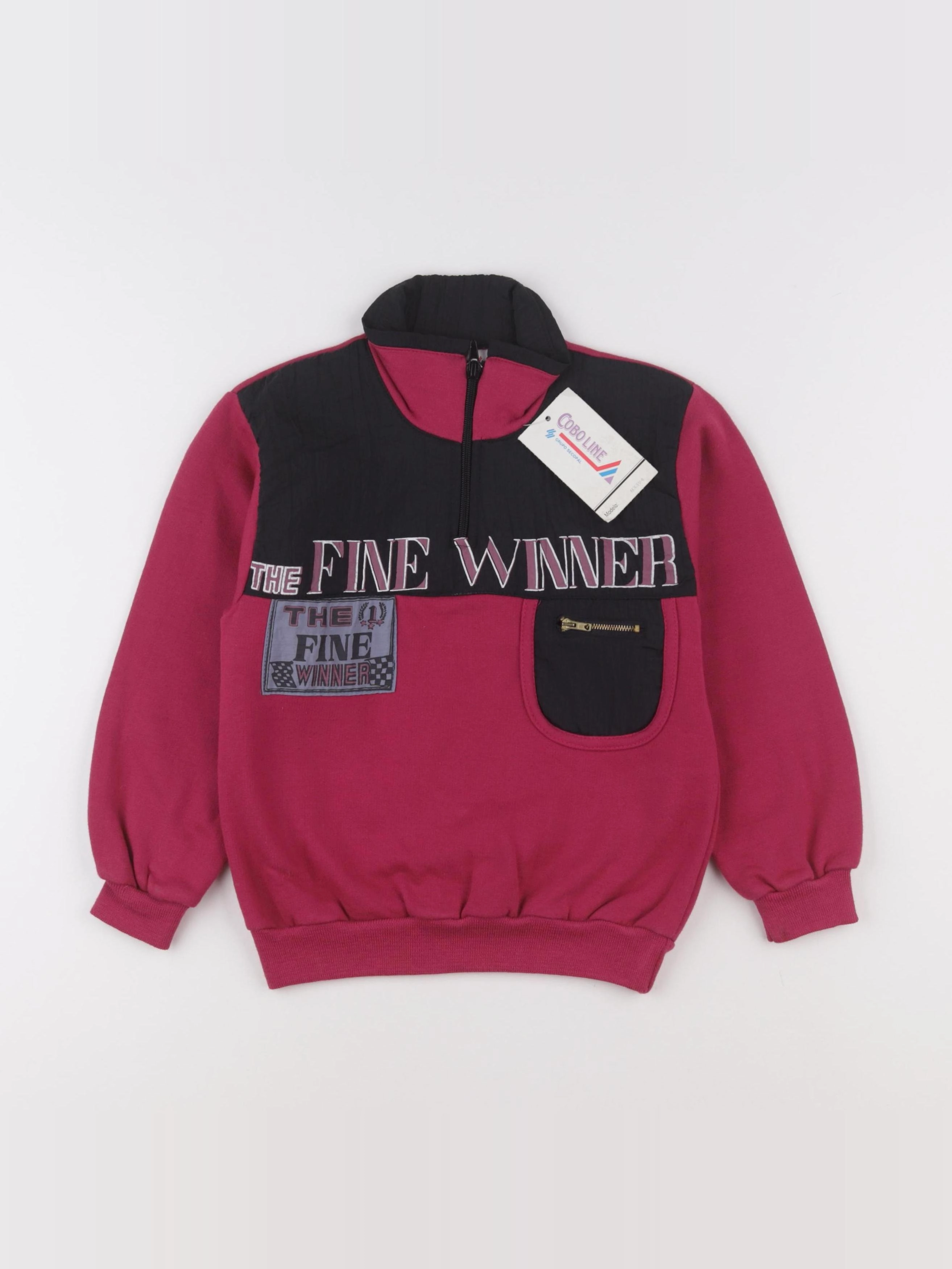 Vintage - sweat rose - 6 ans