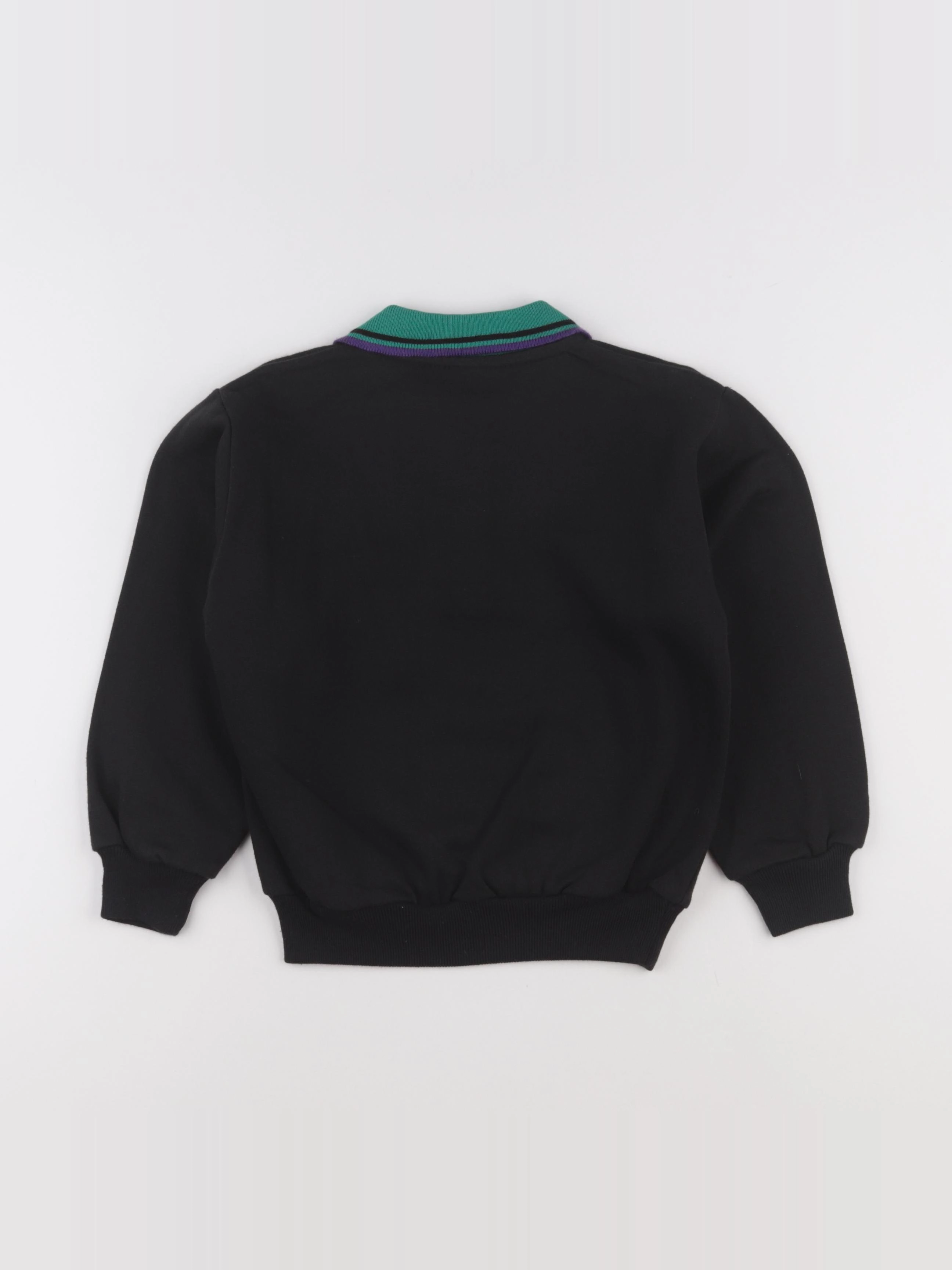 Vintage - polo noir - 6 ans