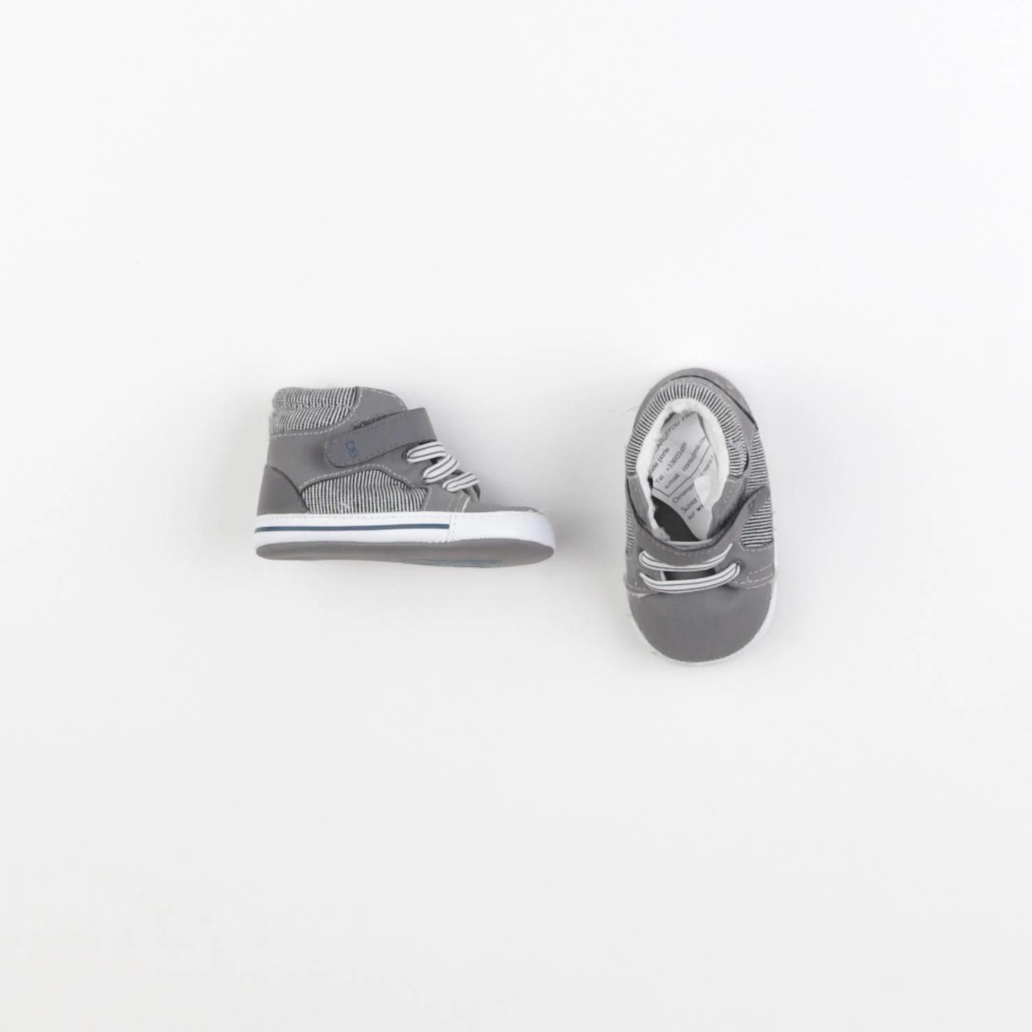 Obaïbi - chaussons gris - pointure 18/19