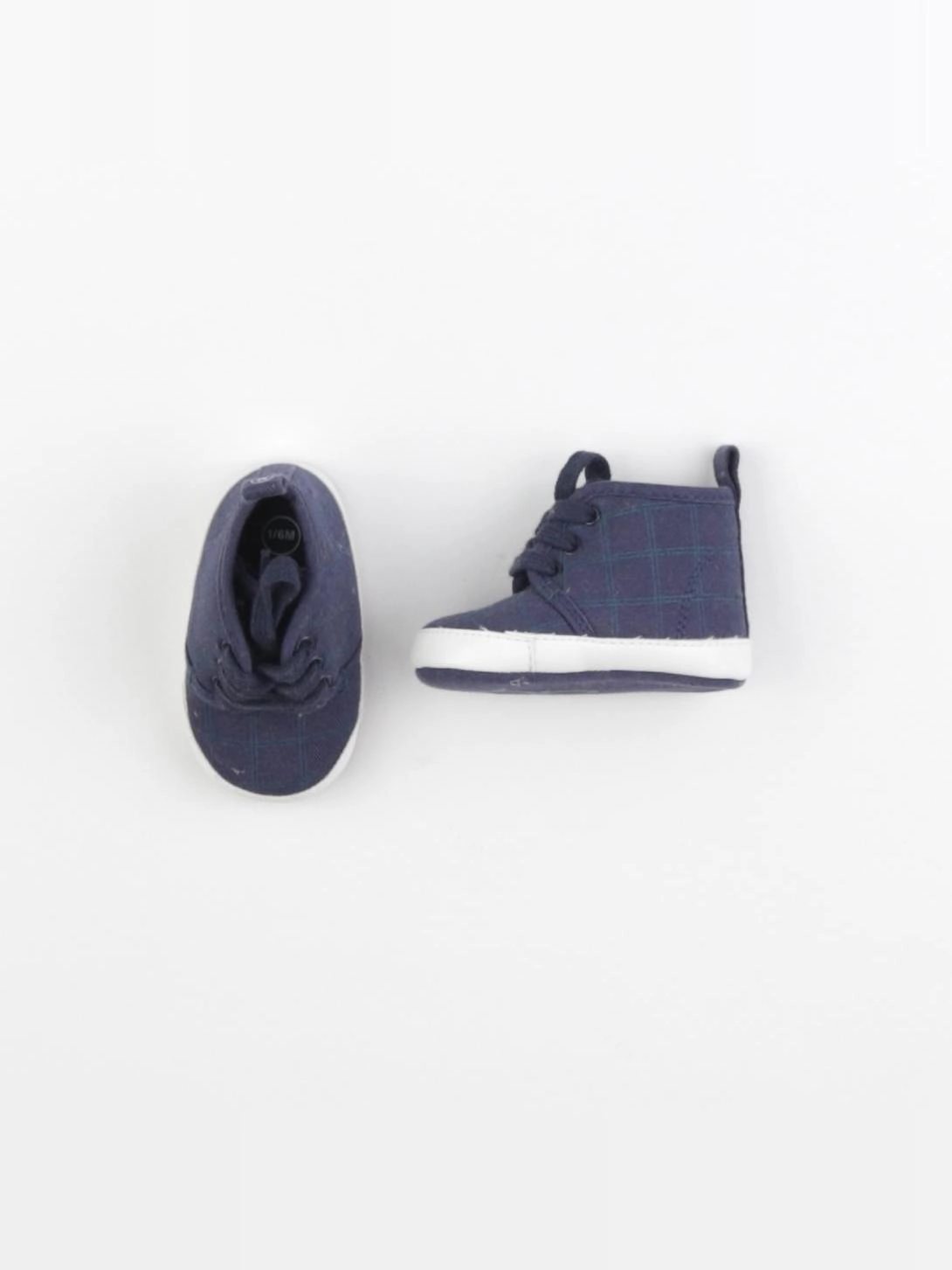 Obaïbi - chaussons bleu, vert - pointure 16/17